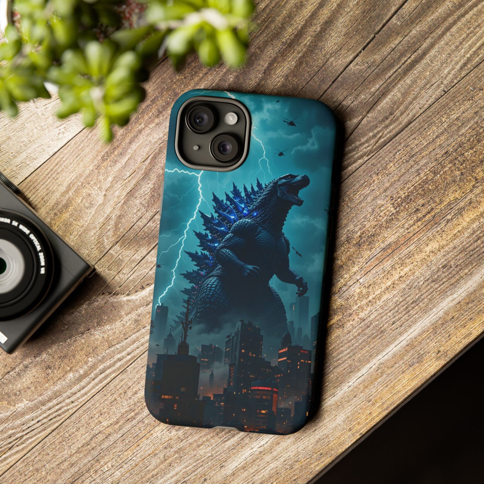 Godzilla Phone Case, Tough Cases for iPhones, Samsung, and Pixel