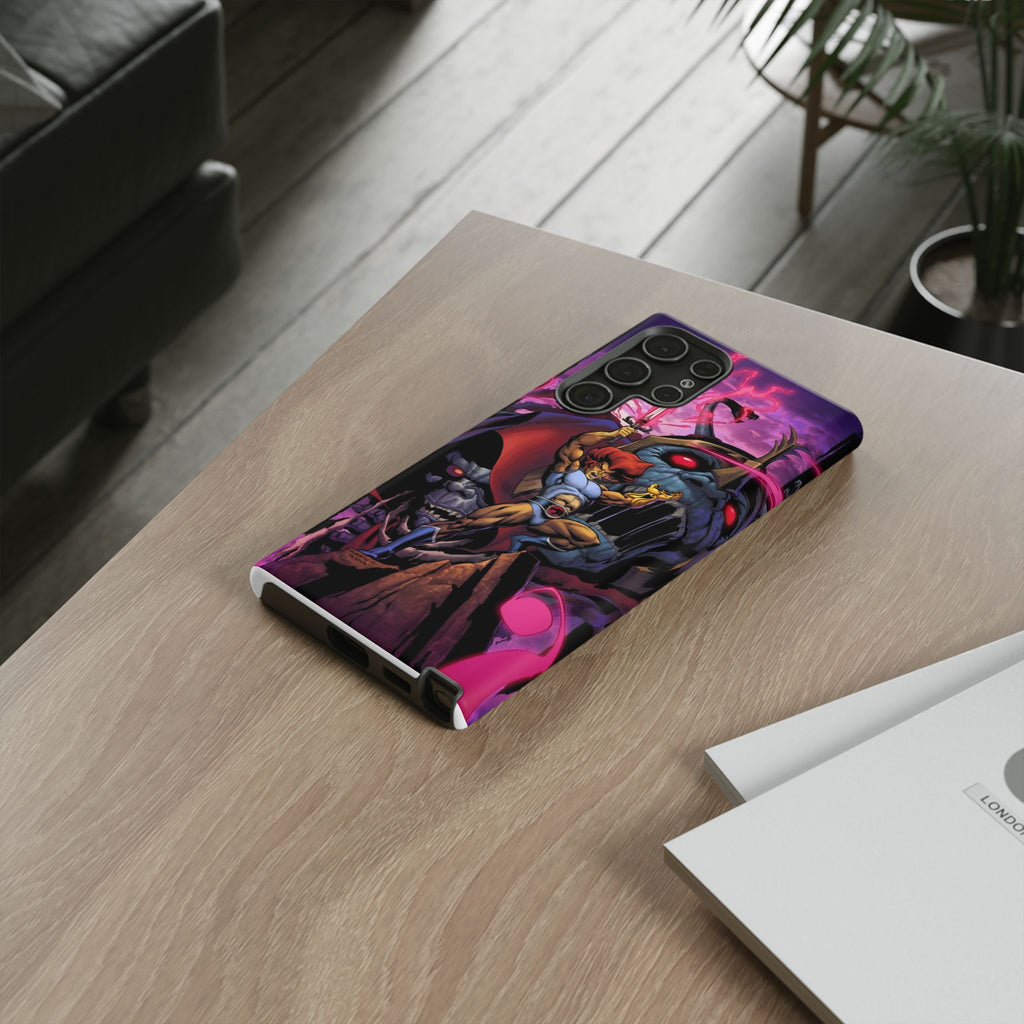 Thundercats Lion O x Mumra Tough Cases for iPhones, Samsung, and Pixel