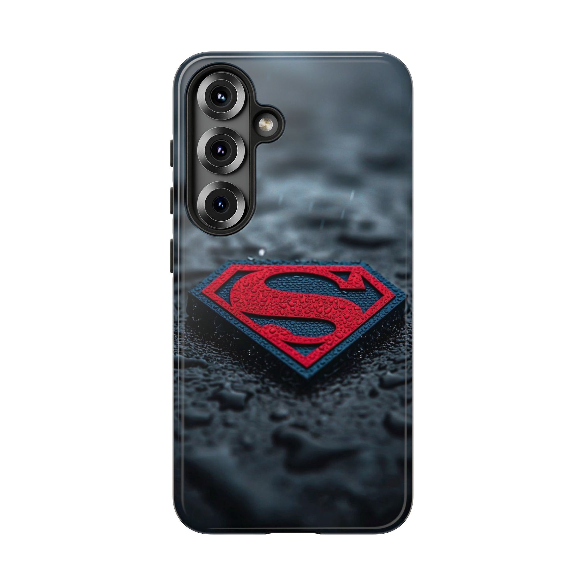 Superman Logo Tough Cases for iPhones, Samsung, and Pixel