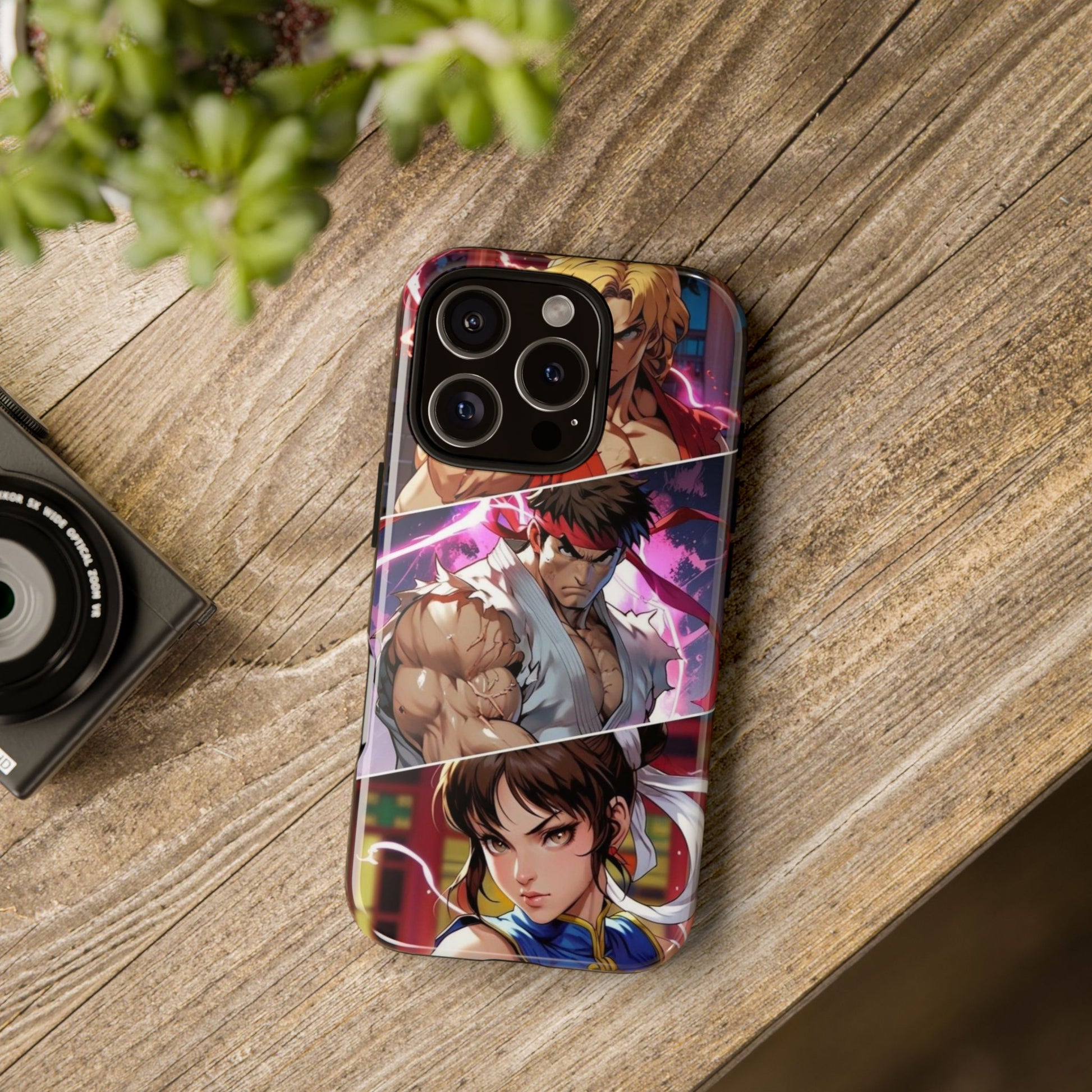 Street Fighter Gamer Theme Tough Cases for iPhones, Samsung, and Pixel
