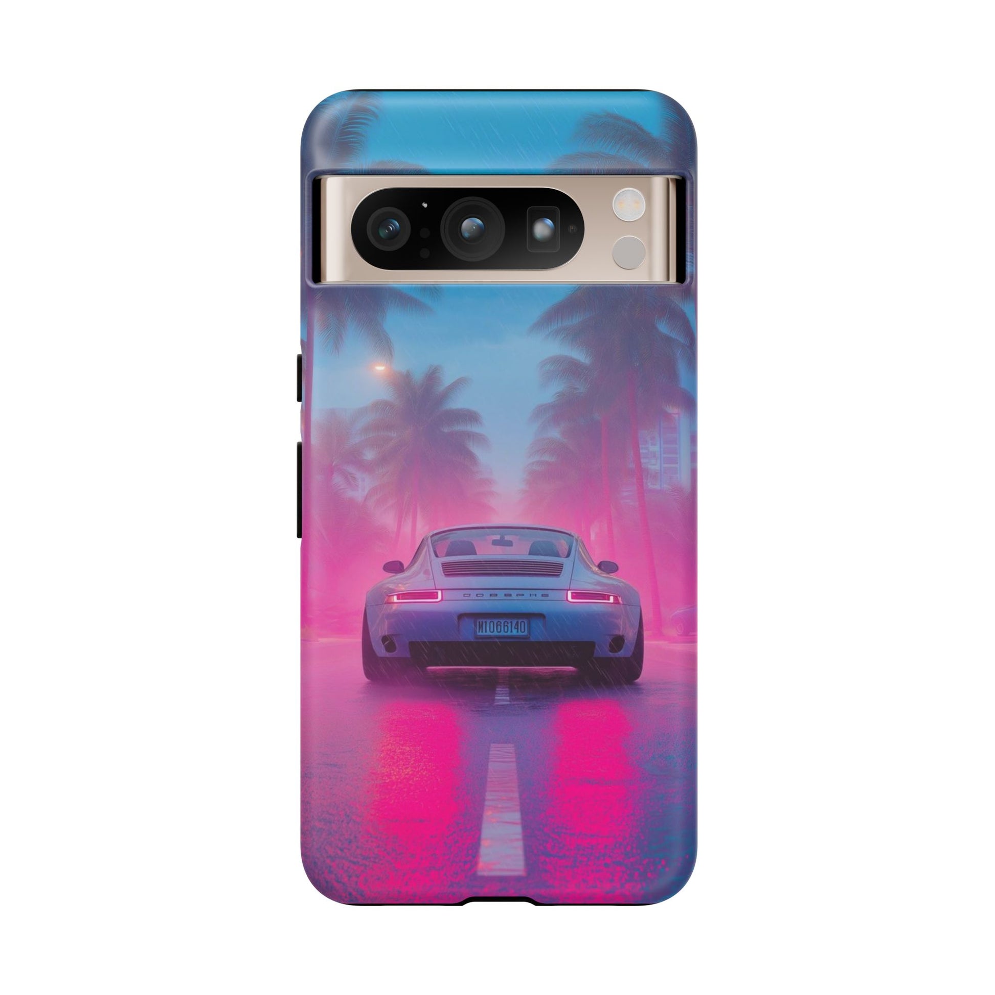 Miami Vice Porsche Phone Case for iPhone, Samsung Galaxy, & Pixel Phones