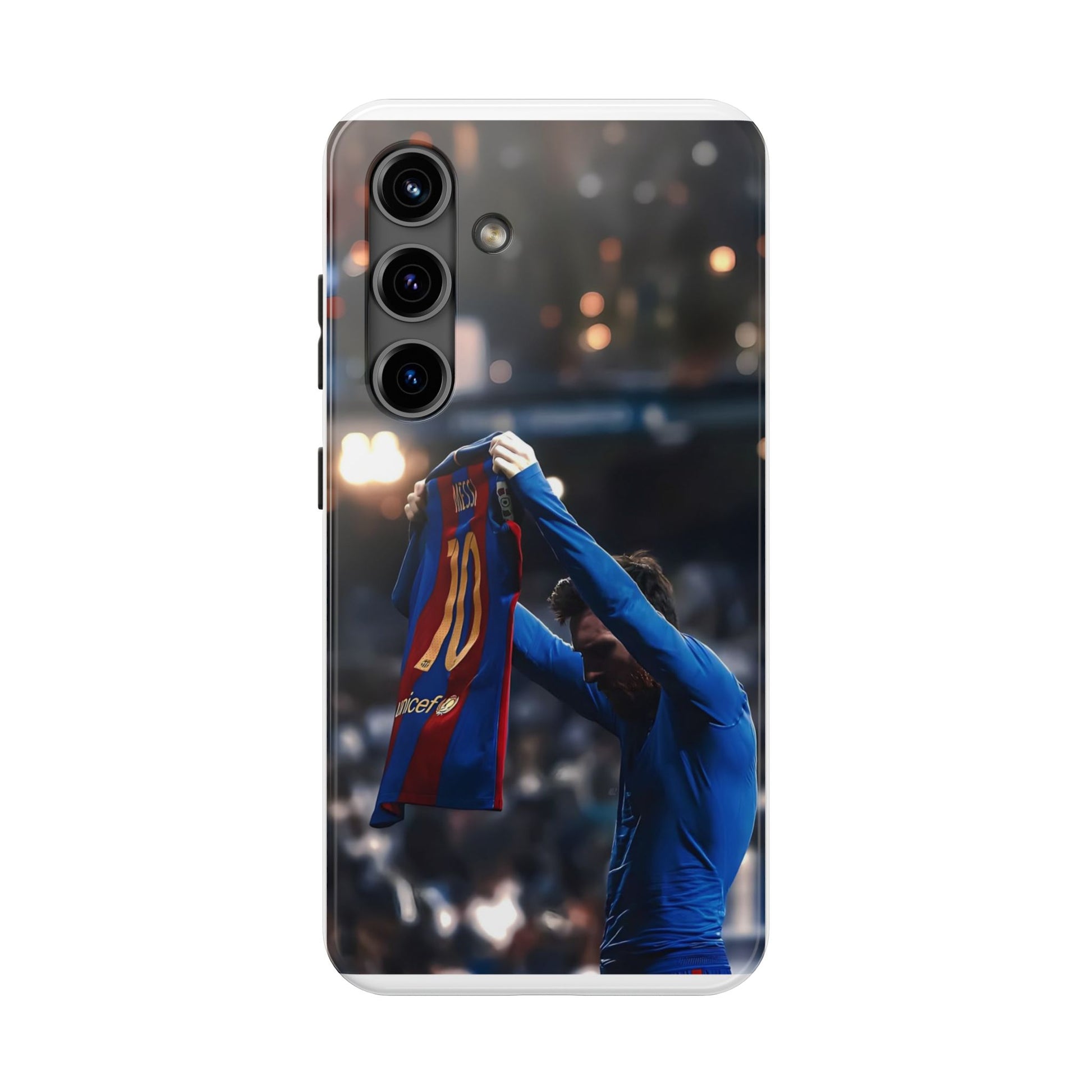 Soccer Champ Messi Tough Phone Cases for Iphones & Samsung Phones Durable