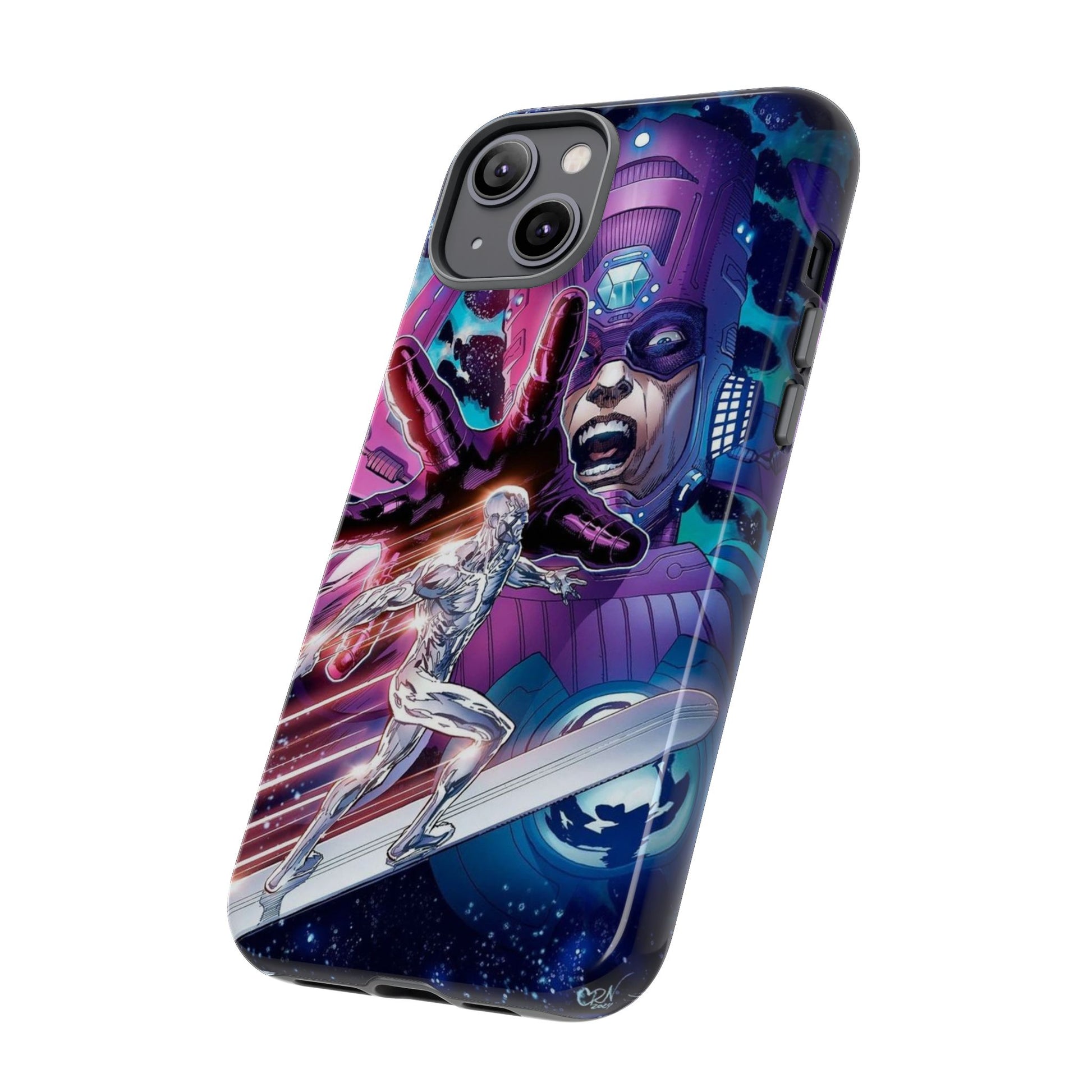 Galactus x Silver Surfer Marvel Phone Case, Tough Cases for iPhones, Samsung, and Pixel