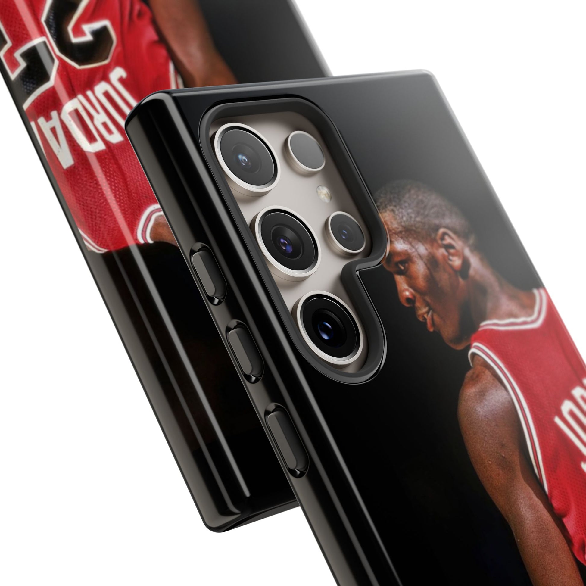 Basketball Legend Michael Jordan Tough Cases for iPhones, Samsung, and Pixel