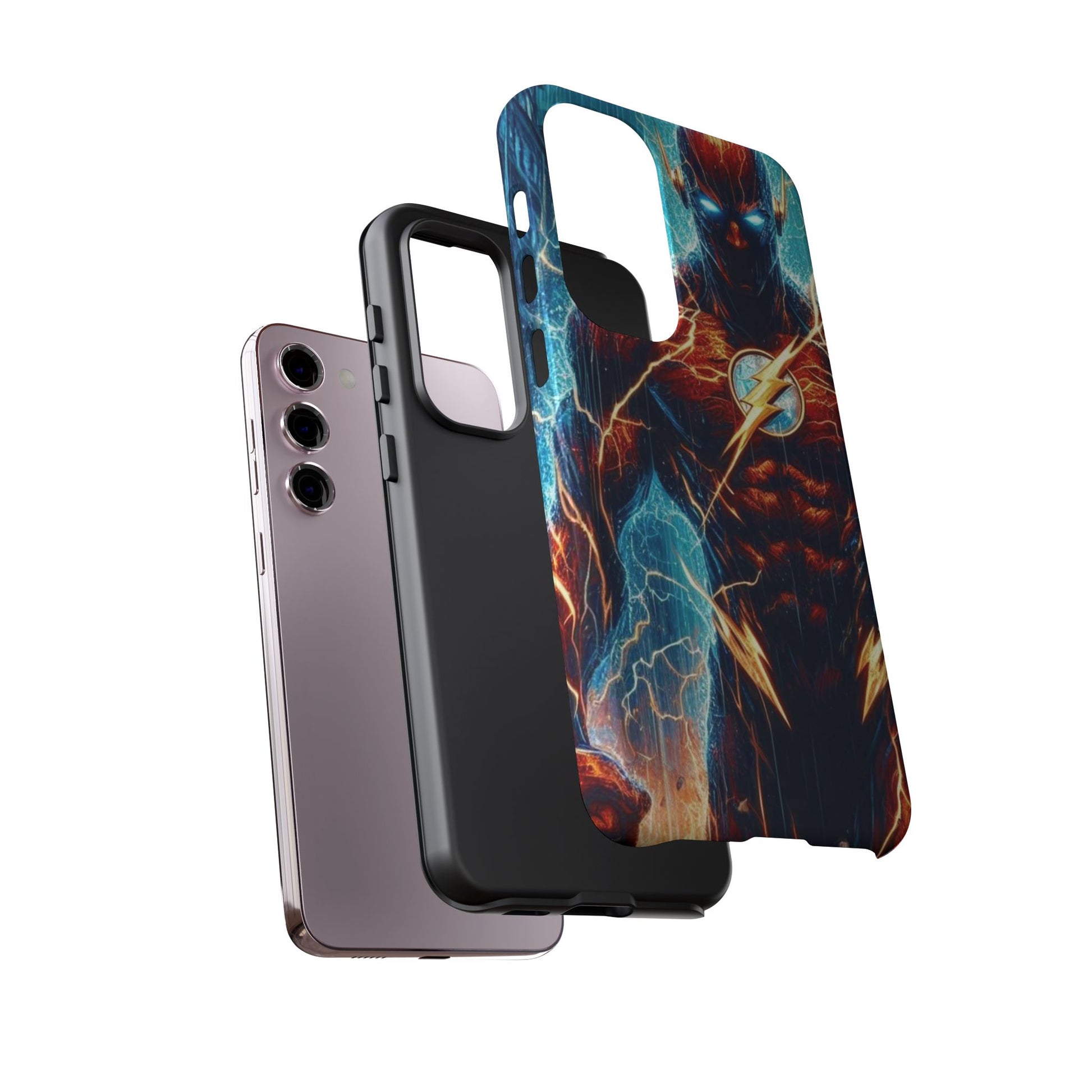 DC Comics The Flash Phone Case, Tough Cases for iPhones, Samsung, and Pixel