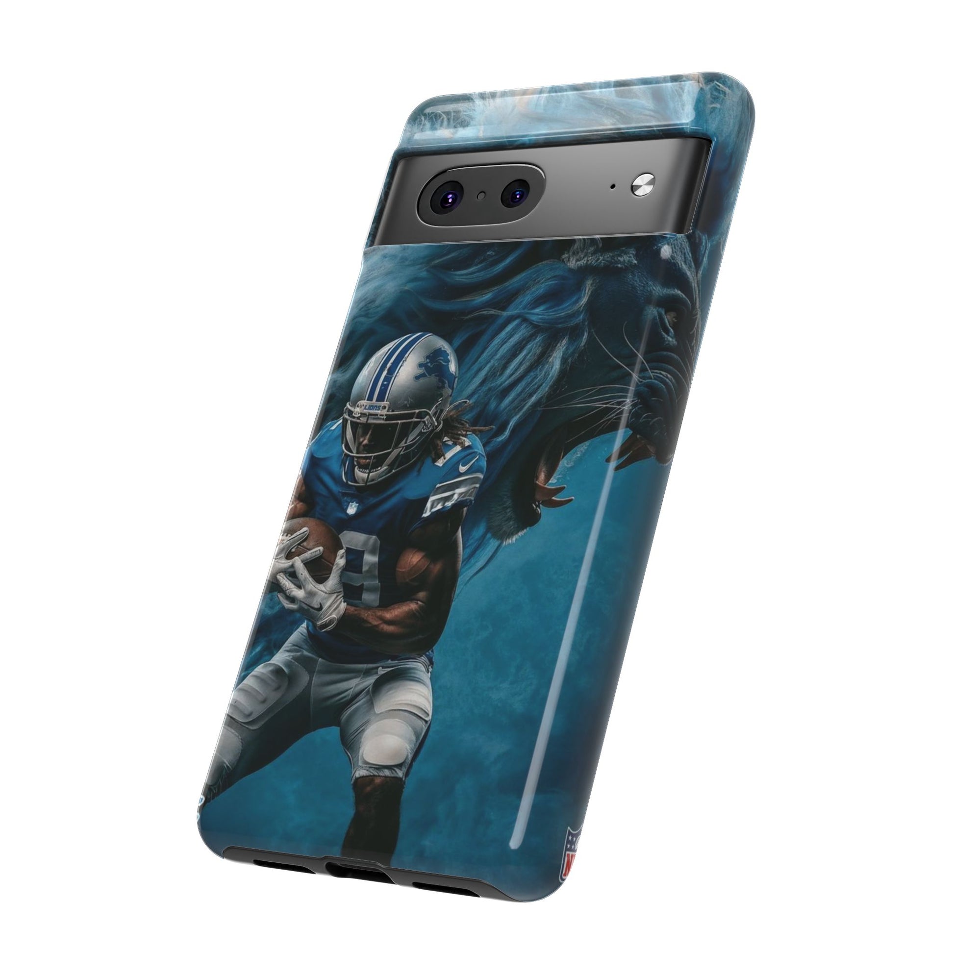Detroit Lions Player Football Phone Case, Tough Cases for iPhones, Samsung, and Pixel