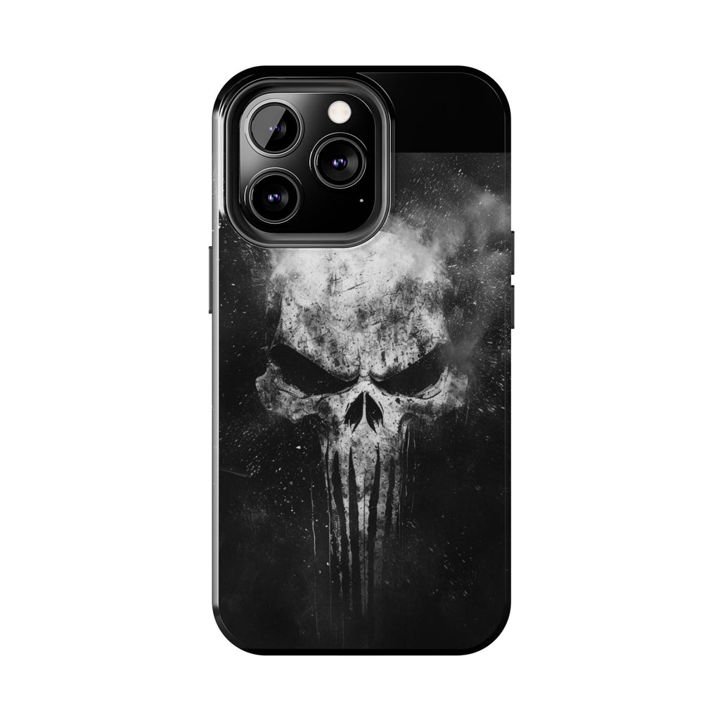 Smoking Skull Theme Phone Case for iPhone & Samsung Galaxy Phones