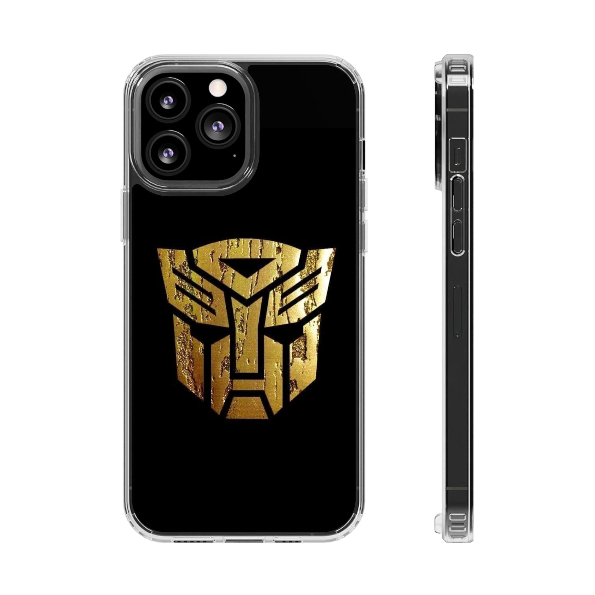Phone Case, Autobot Logo Clear Case for iPhone and Samsung