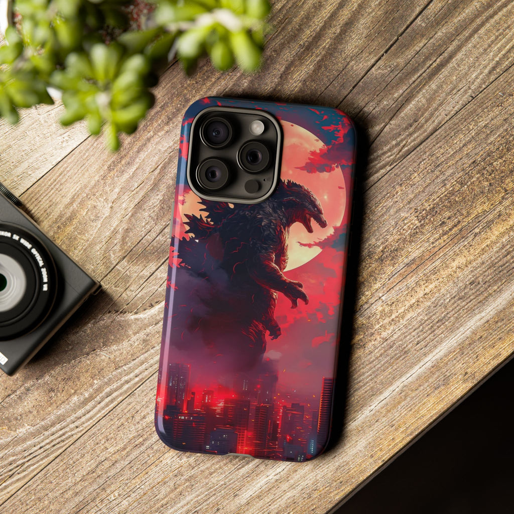 King of Monsters Godzilla Tough Phone Cases for iPhones, Samsung, and Pixel