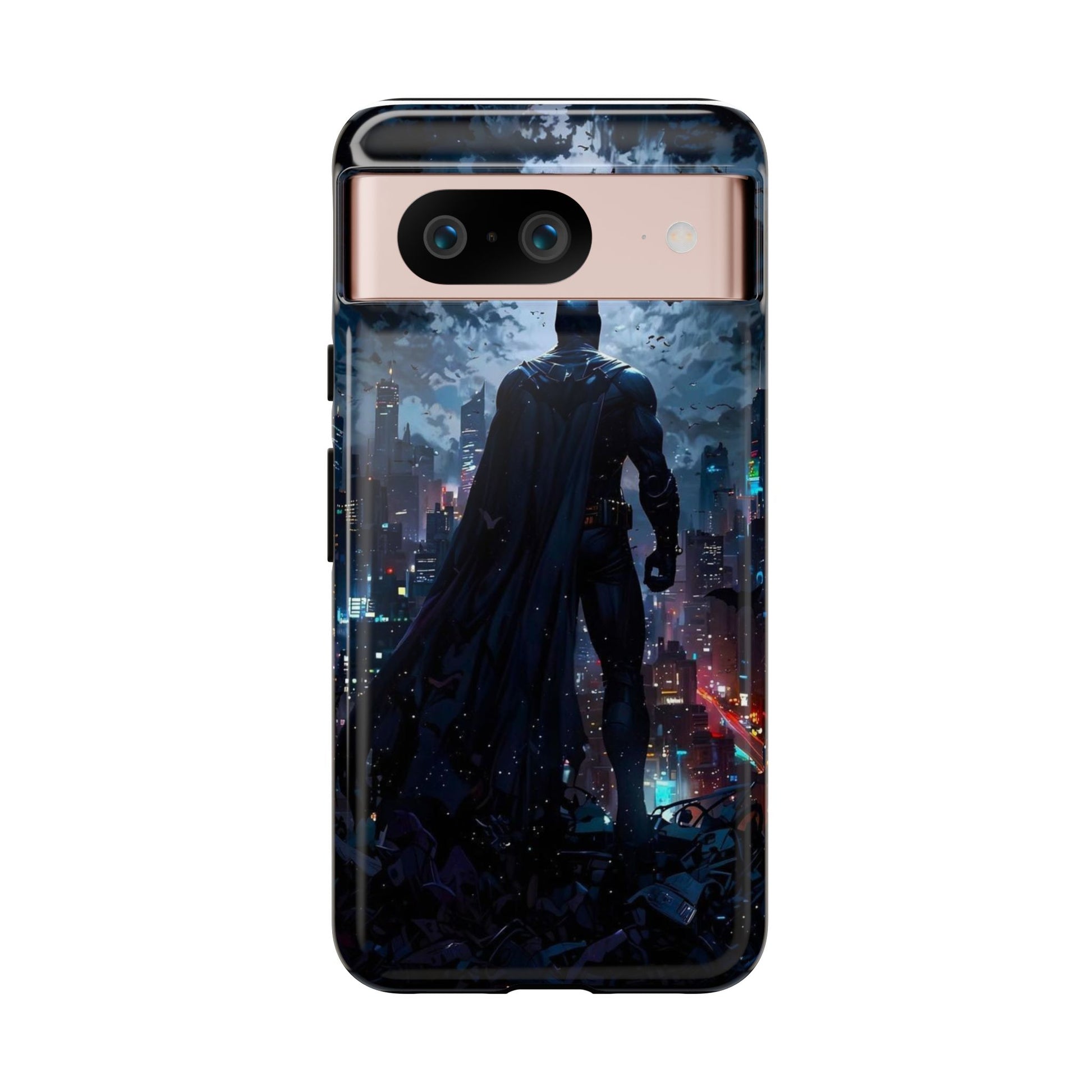 Gotham City Batman Tough Cases for iPhones, Samsung, and Pixel