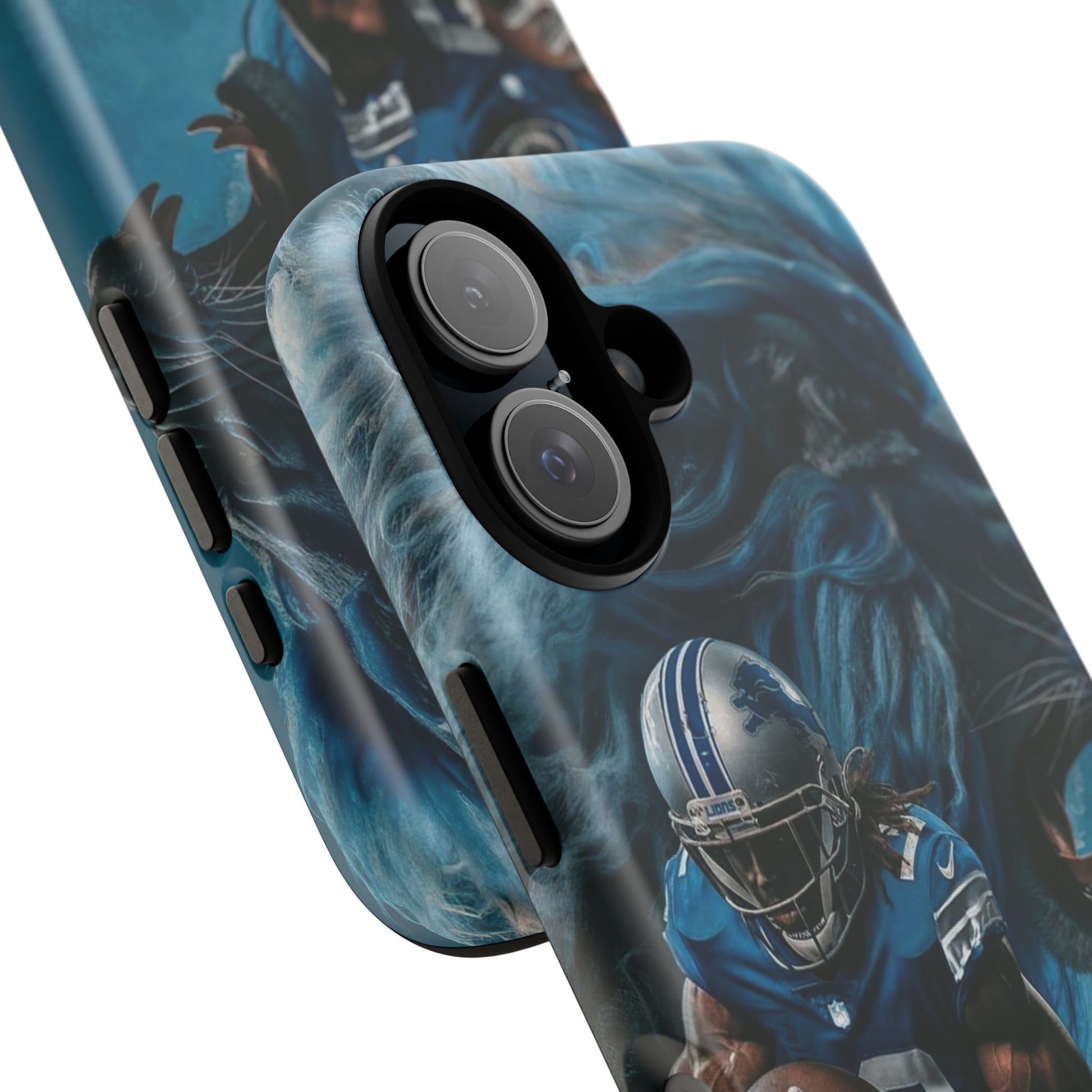 Detroit Lions Player Football Phone Case, Tough Cases for iPhones, Samsung, and Pixel