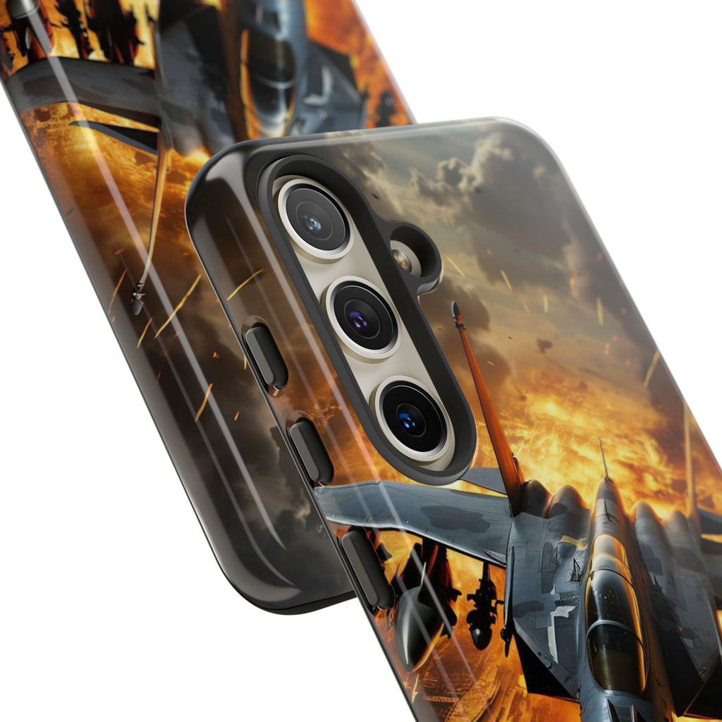 F-15 Fighter Jet Tough Cases for iPhones, Samsung, and Pixel