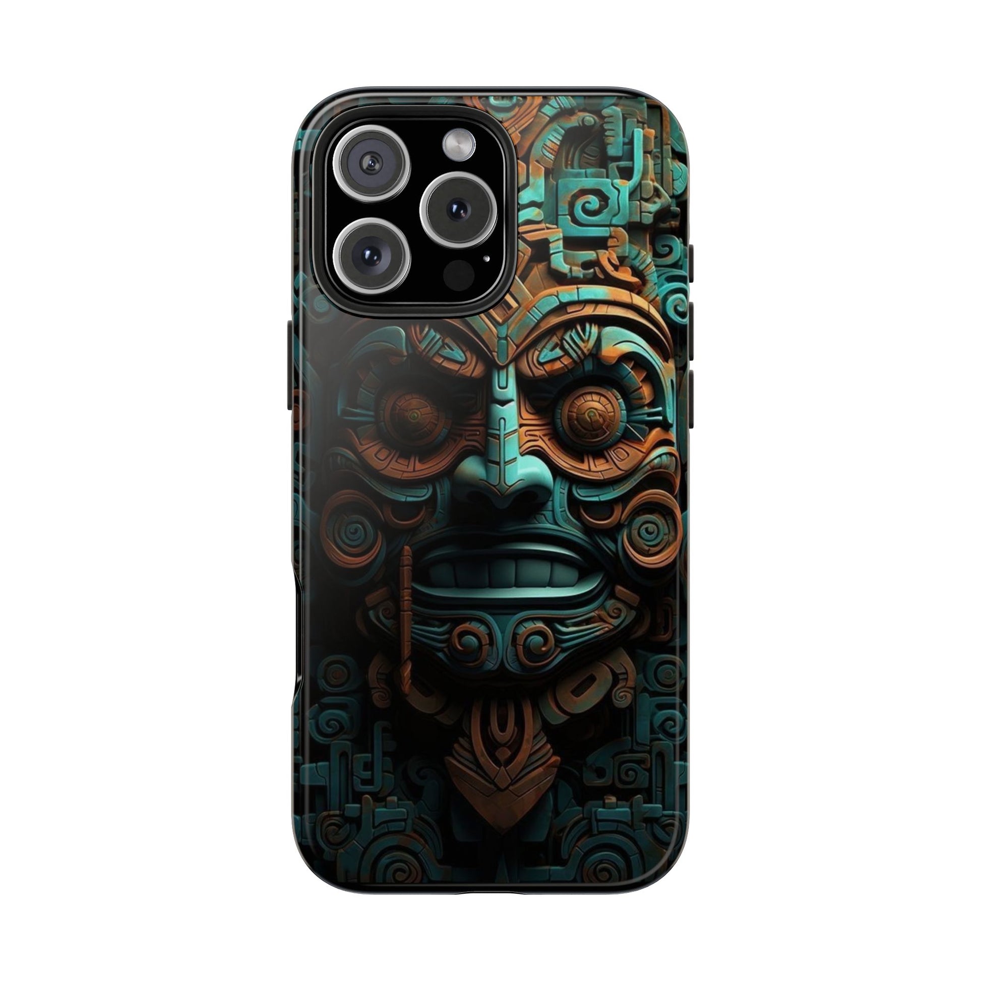 Aztecs Sculpture Inspired Phone Cases for Iphones & Samsung Phones
