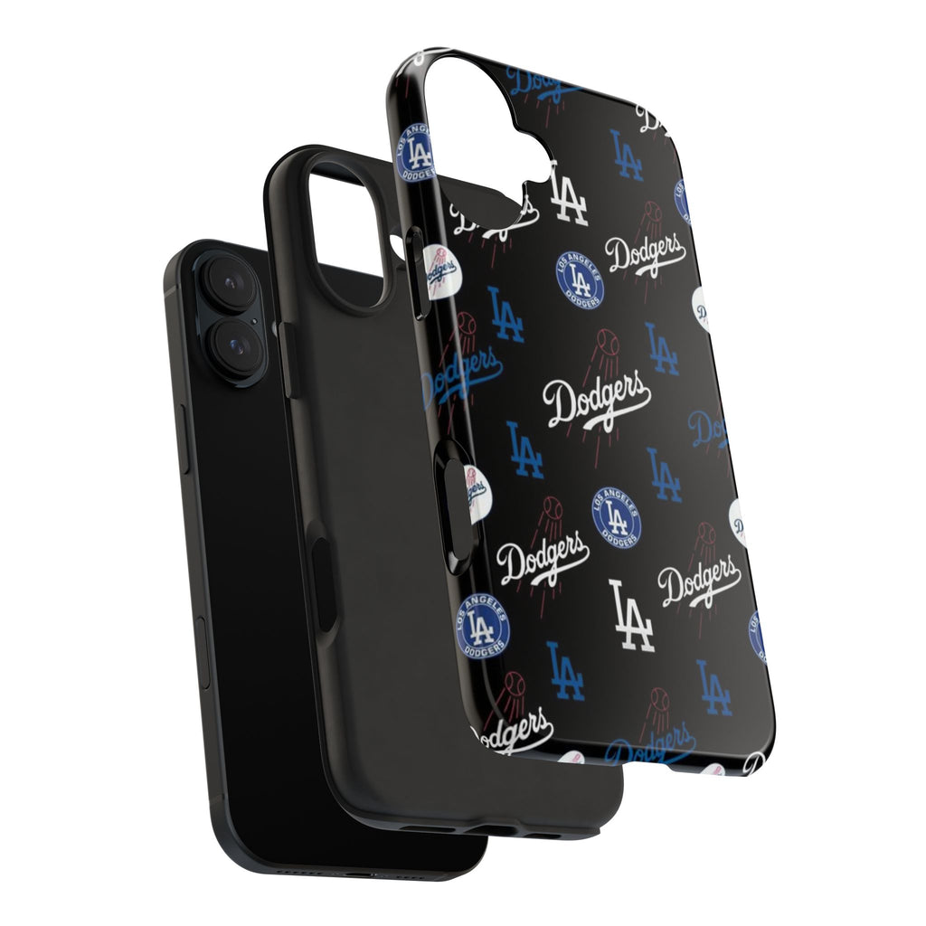 Dodgers Baseball Pattern Phone Cases for Iphones & Samsung Phones Durable