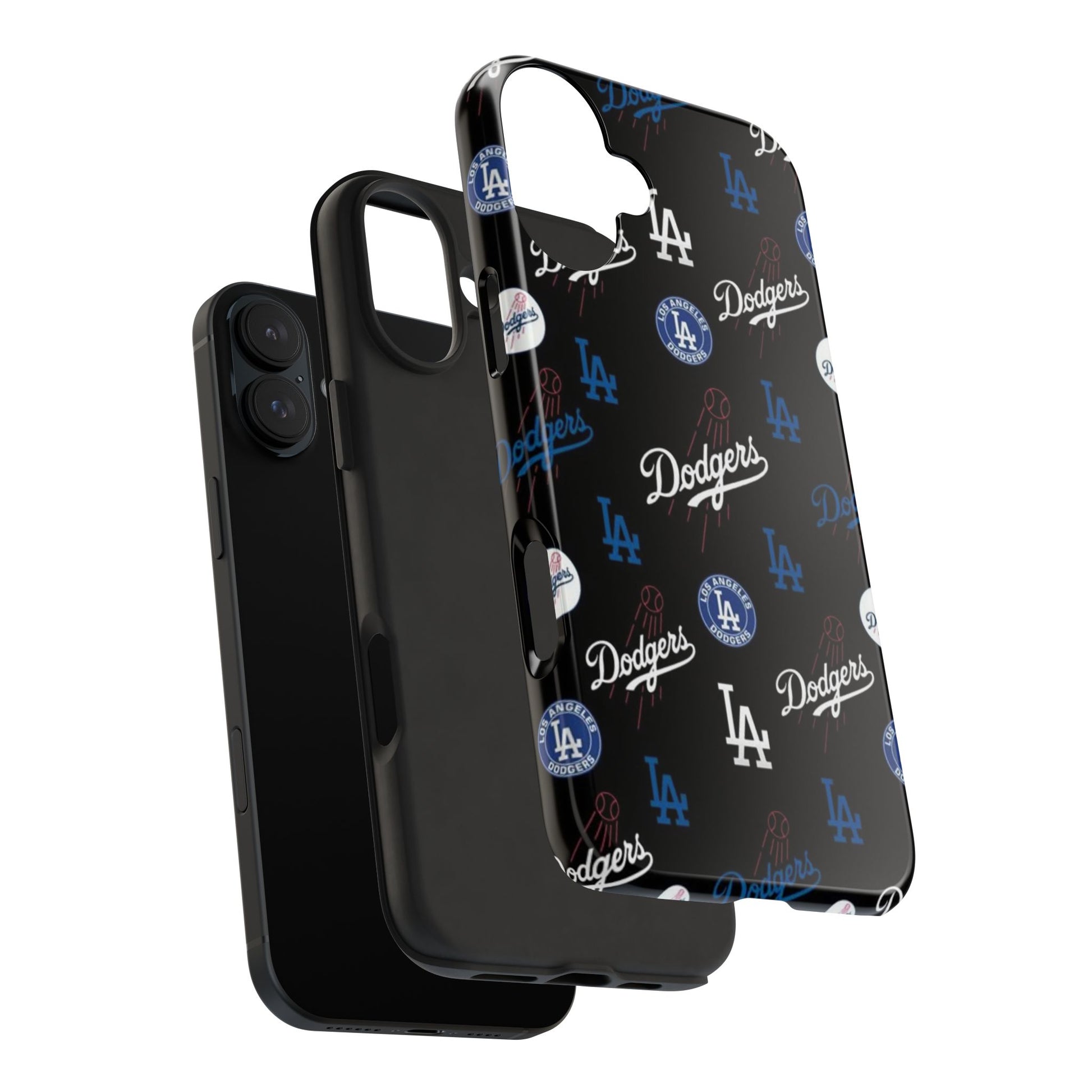 Dodgers Baseball Pattern Phone Cases for Iphones & Samsung Phones Durable