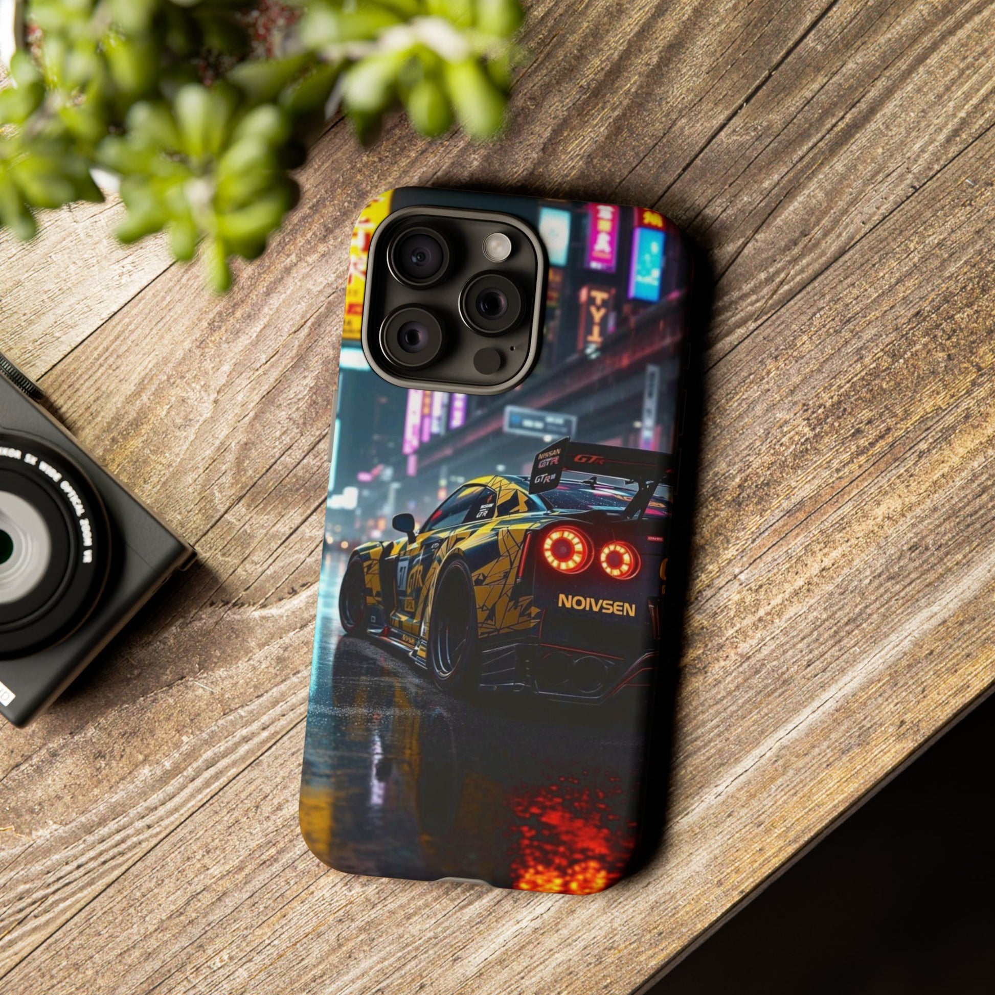 Nissan GTR in Japan Art Tough Cases for iPhones, Samsung, and Pixel