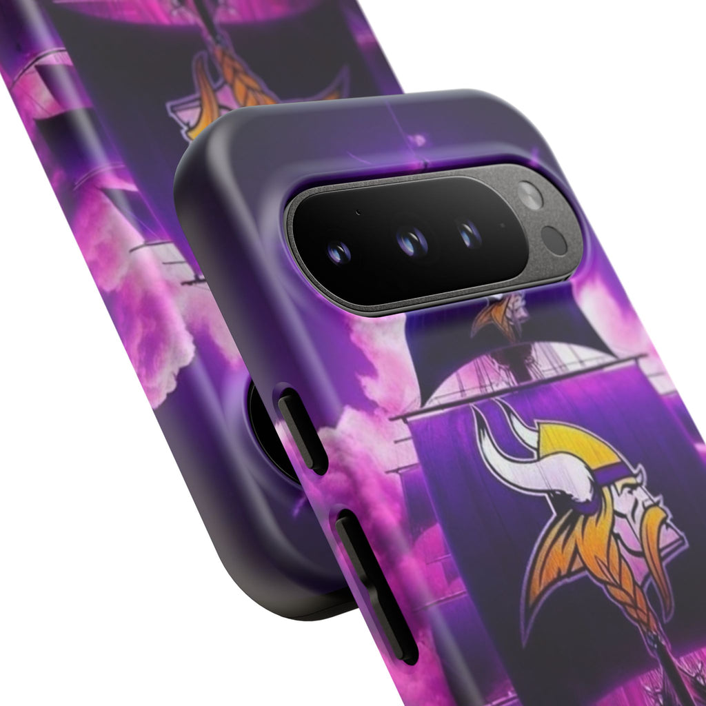 Minnesota Vikings Ship Football Phone Case, Tough Cases for iPhones, Samsung, and Pixel