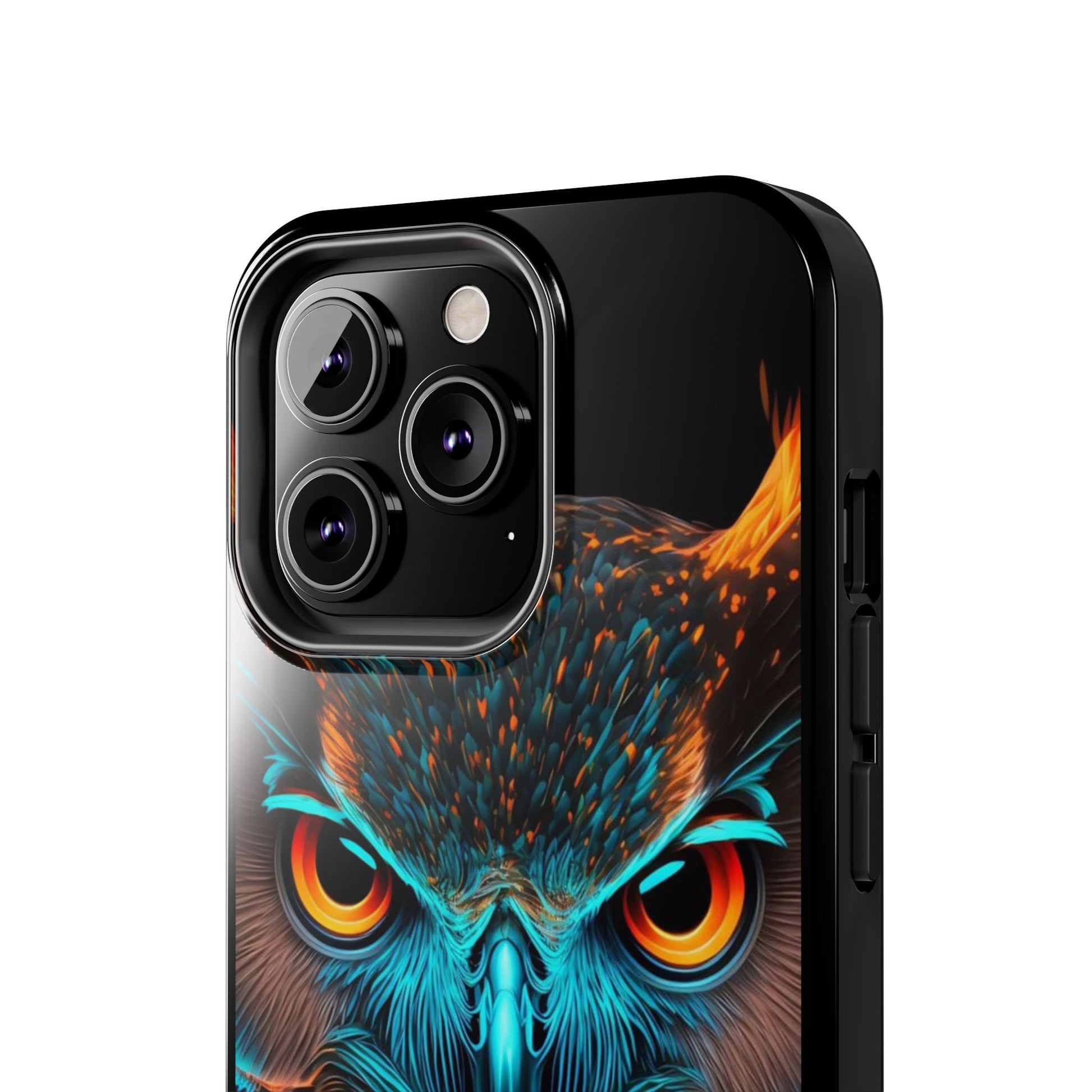 Neon Owl Theme Phone Cases for iPhones & Samsung Phones