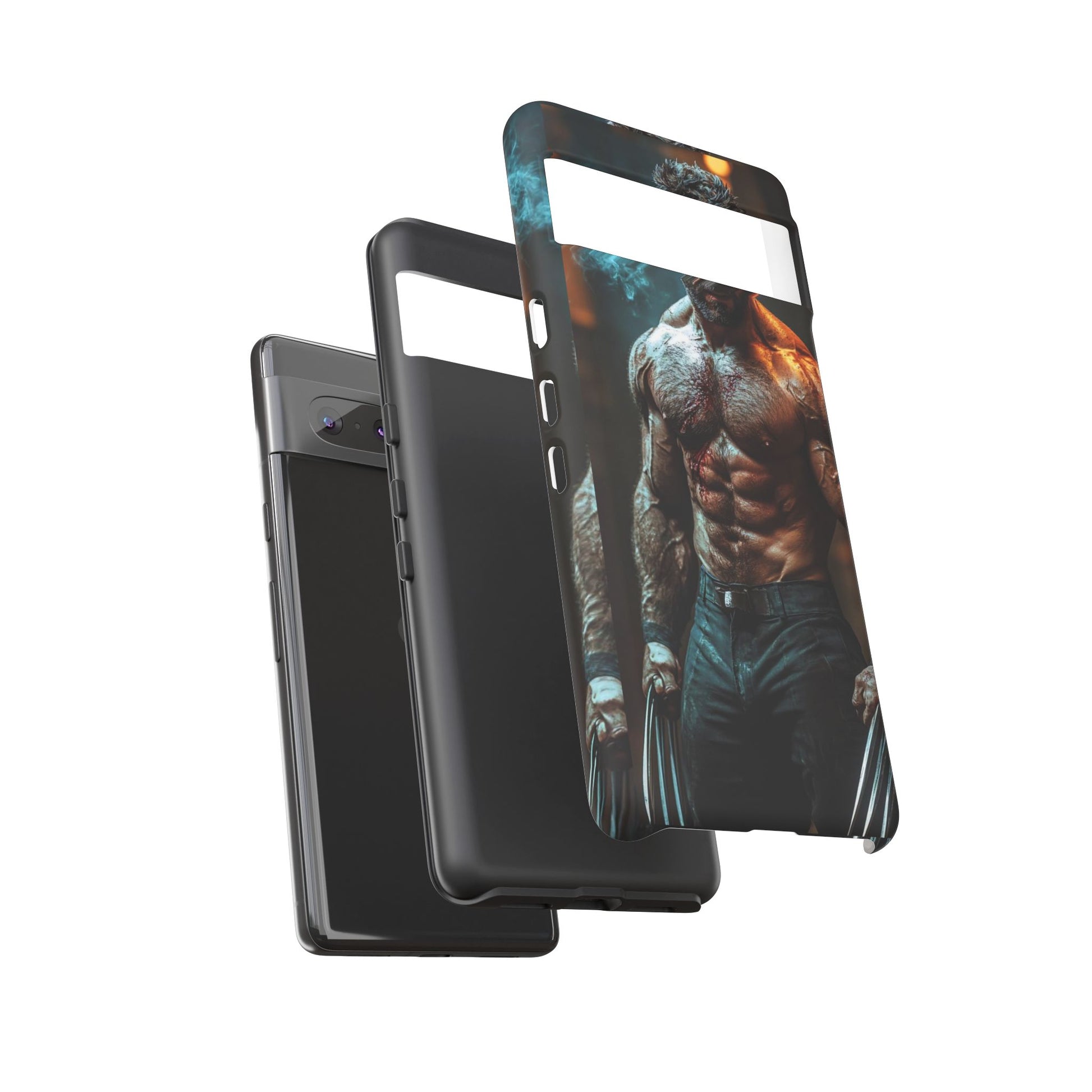 Marvel's Logan Wolverine Tough Cases for iPhones, Samsung, and Pixel