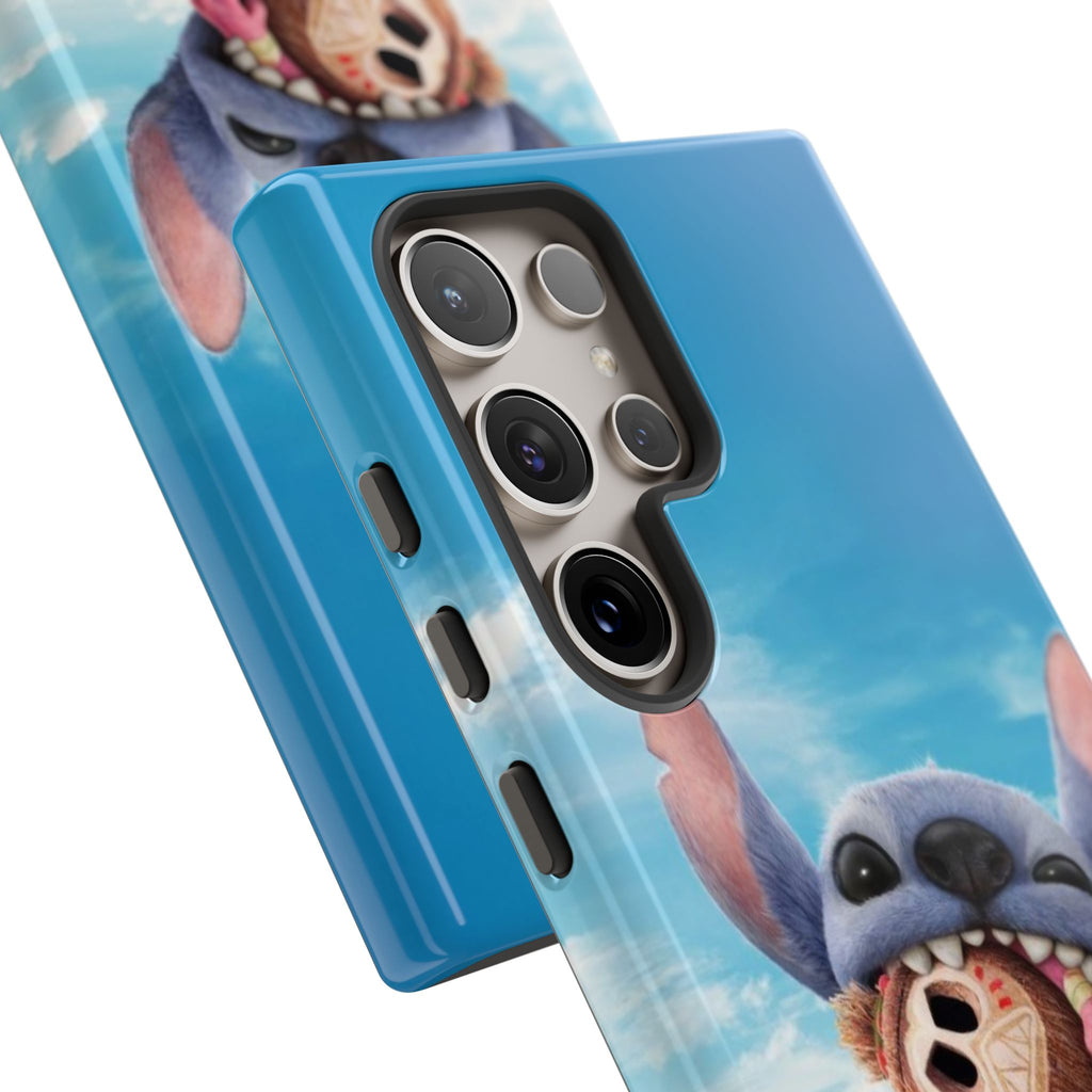 Stitch Beach Sunset Landscape Phone Case for iPhone, Samsung Galaxy, & Pixel Phones
