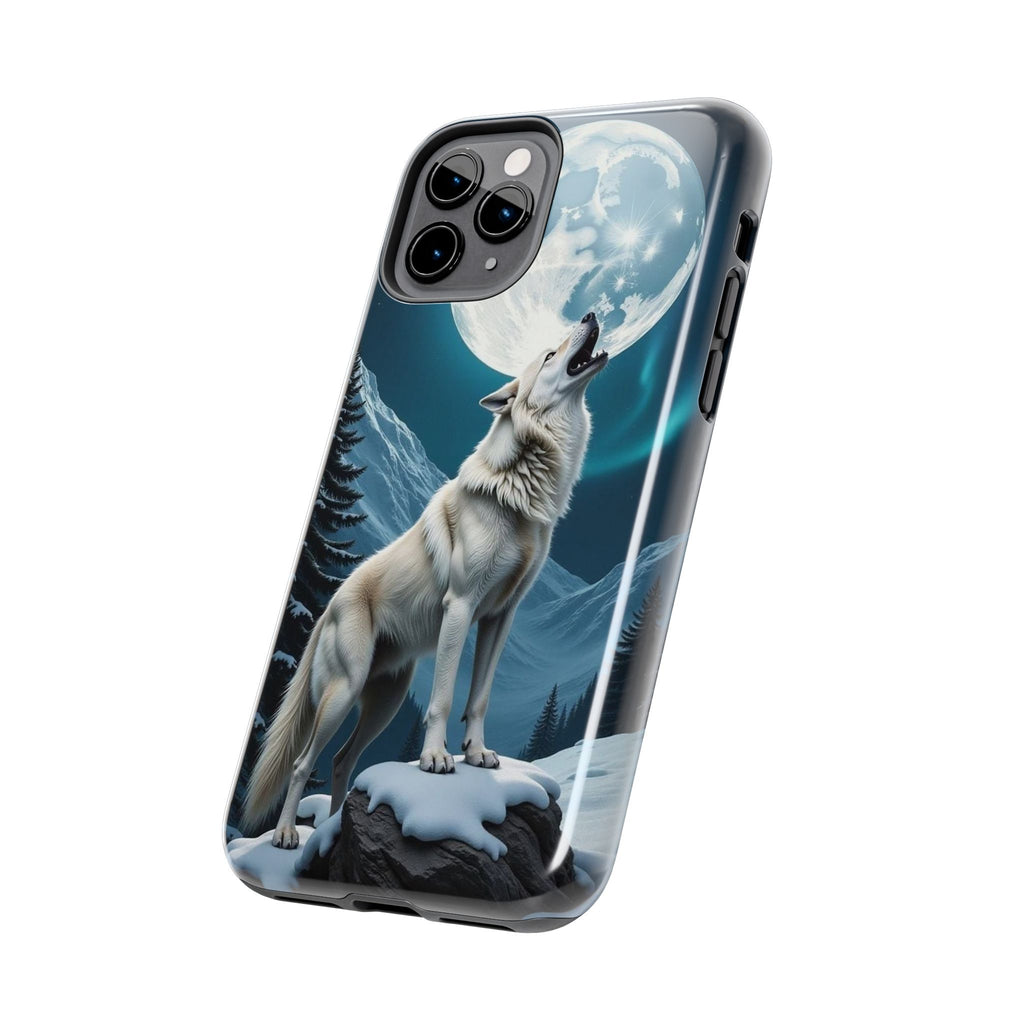Howling Wolf Theme Phone Cases for iPhones & Samsung Phones