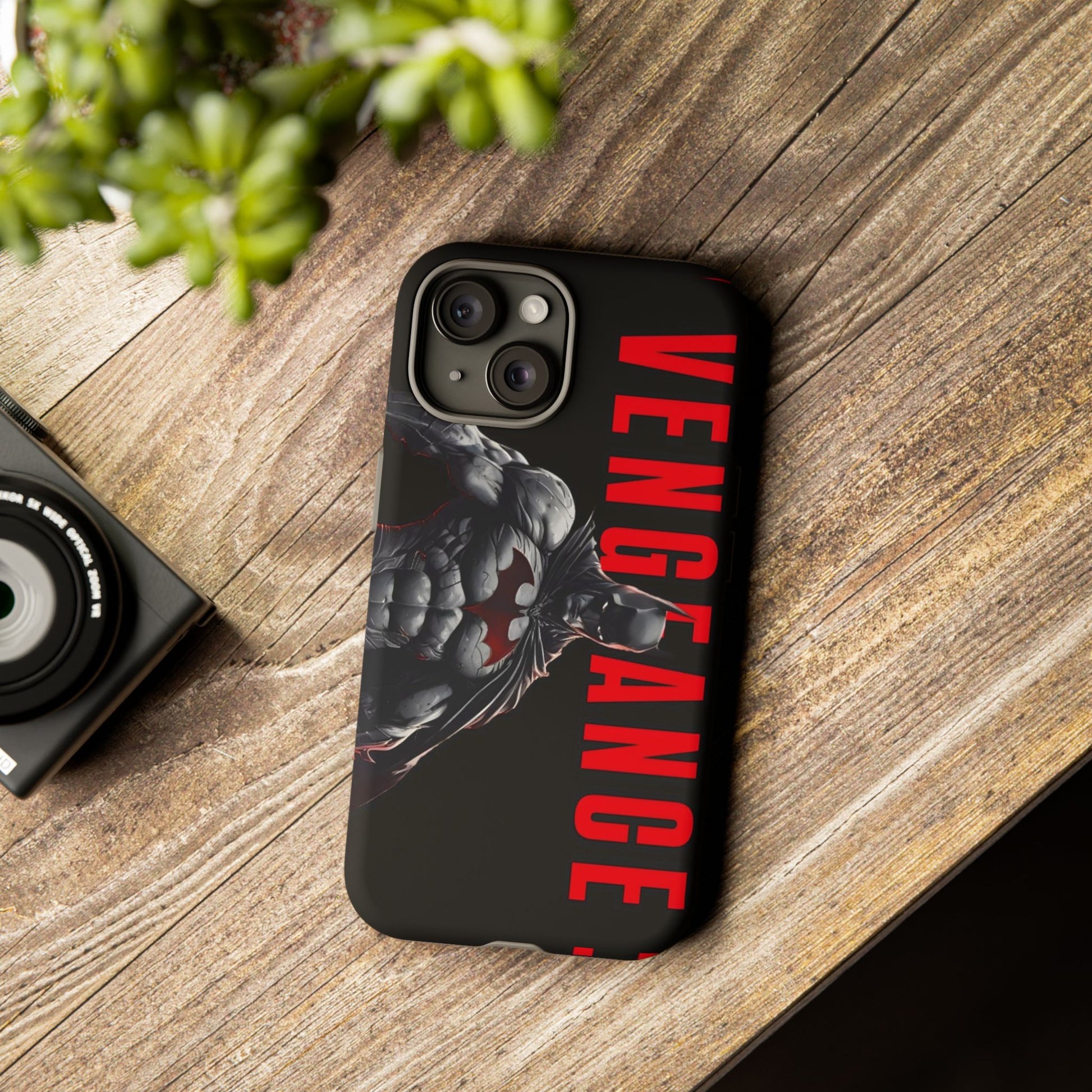 DC Comics Batman Vengence Tough Cases for iPhones, Samsung, and Pixel
