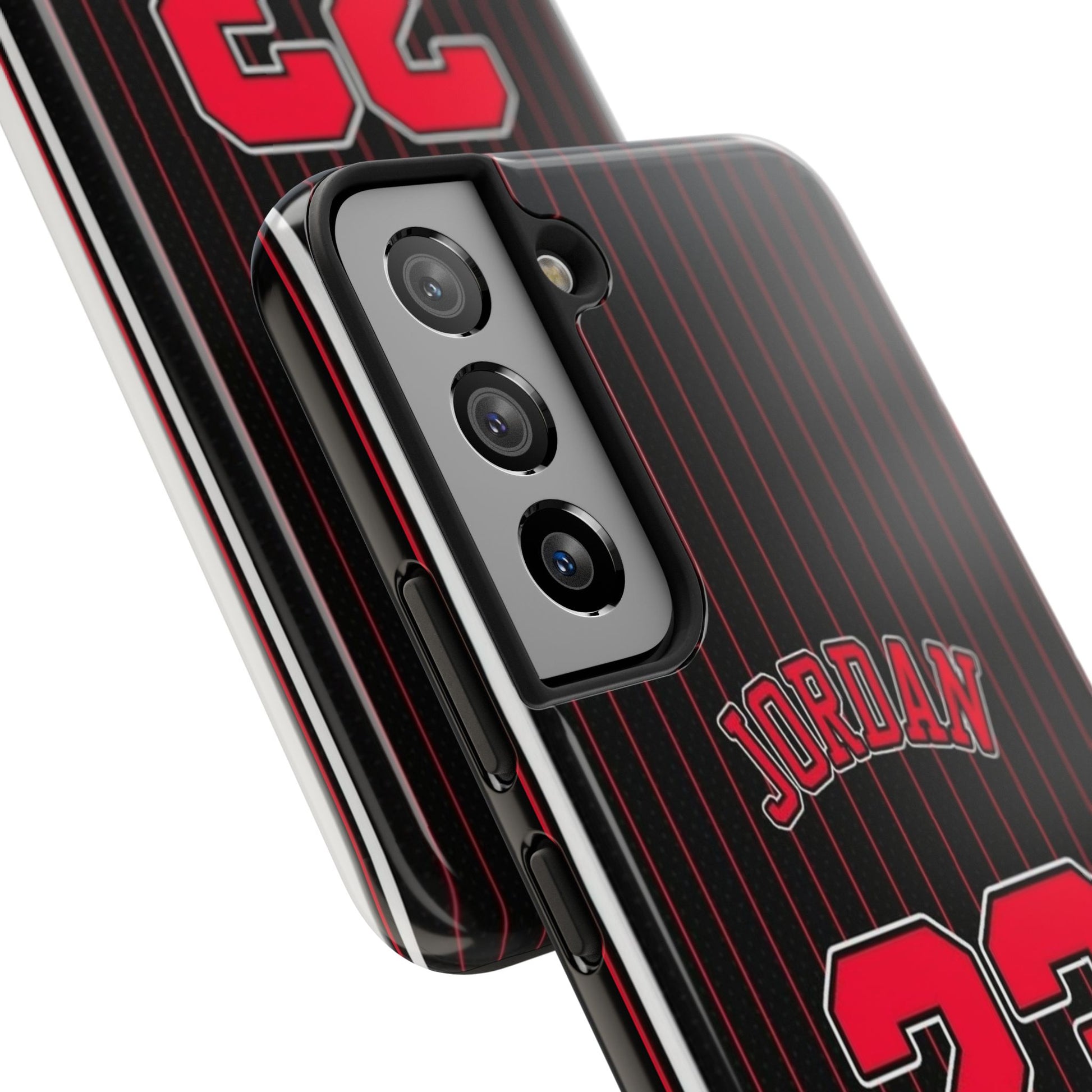 Sports Pinstripe 23 Jersey Phone Cases for iPhone & Samsung Galaxy Phones