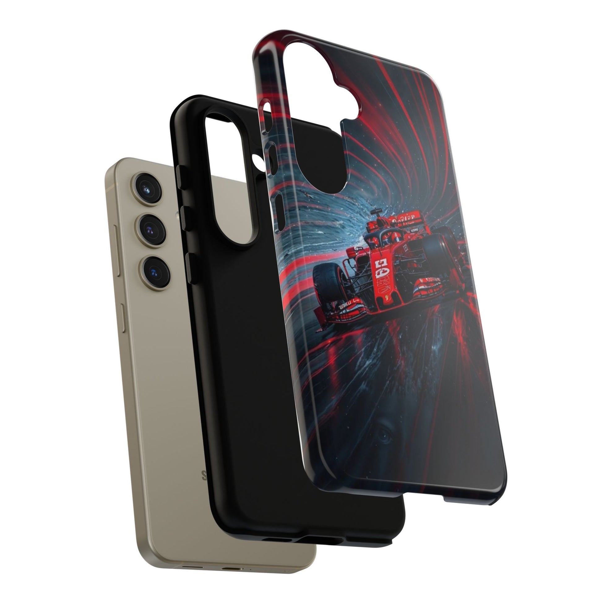 F1 Formula Race Car Phone Case, Tough Cases for iPhones, Samsung, and Pixel