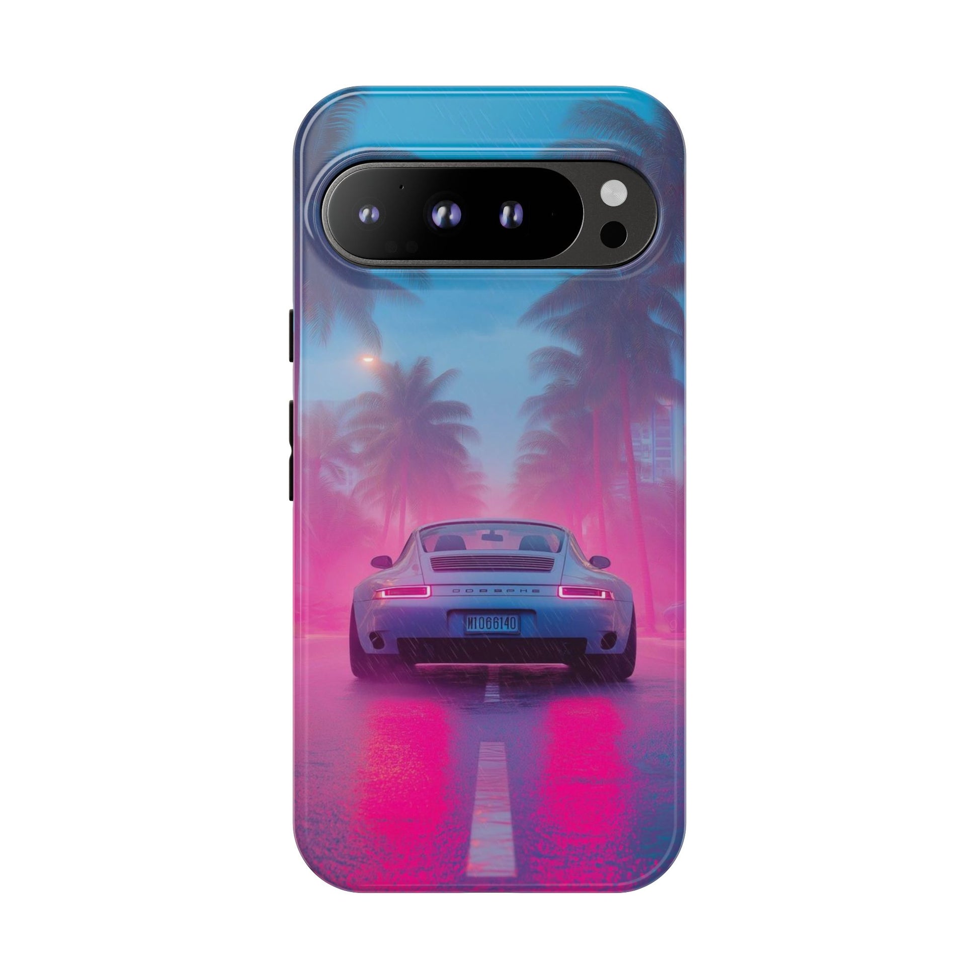 Miami Vice Porsche Phone Case for iPhone, Samsung Galaxy, & Pixel Phones
