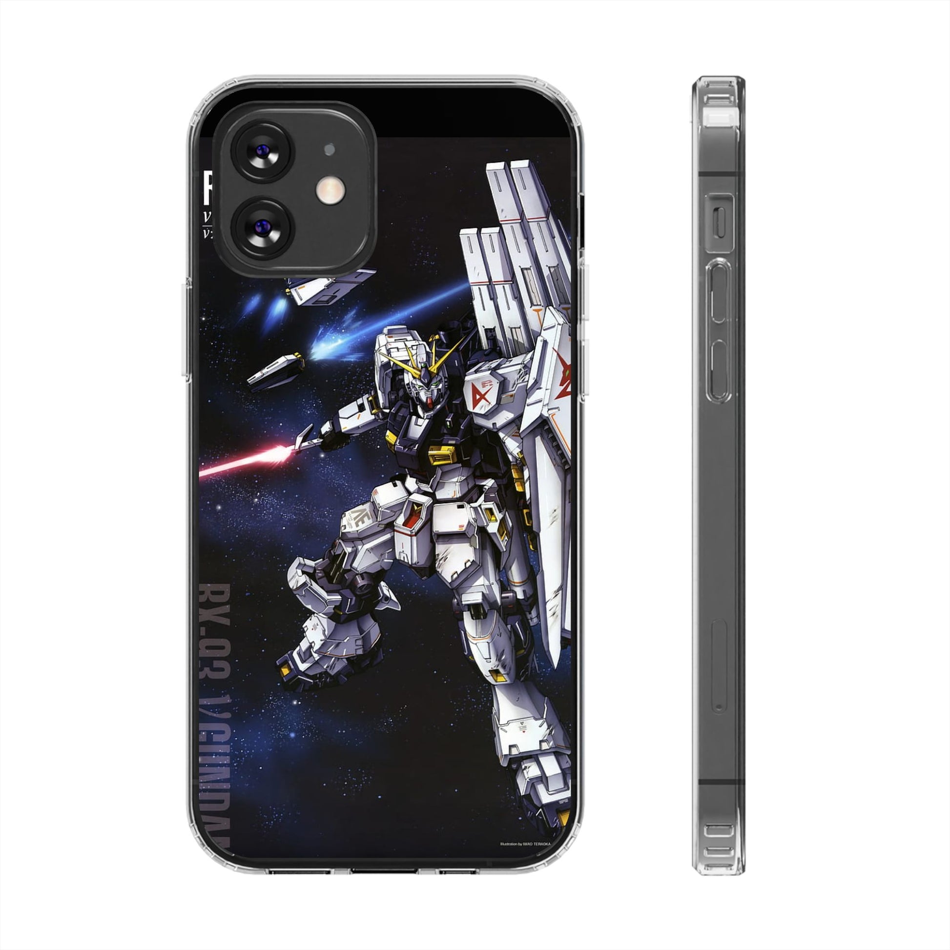 Gundam Mech Warrior Robot Phone Case, Iphone Samsung Cover, Clear Cases