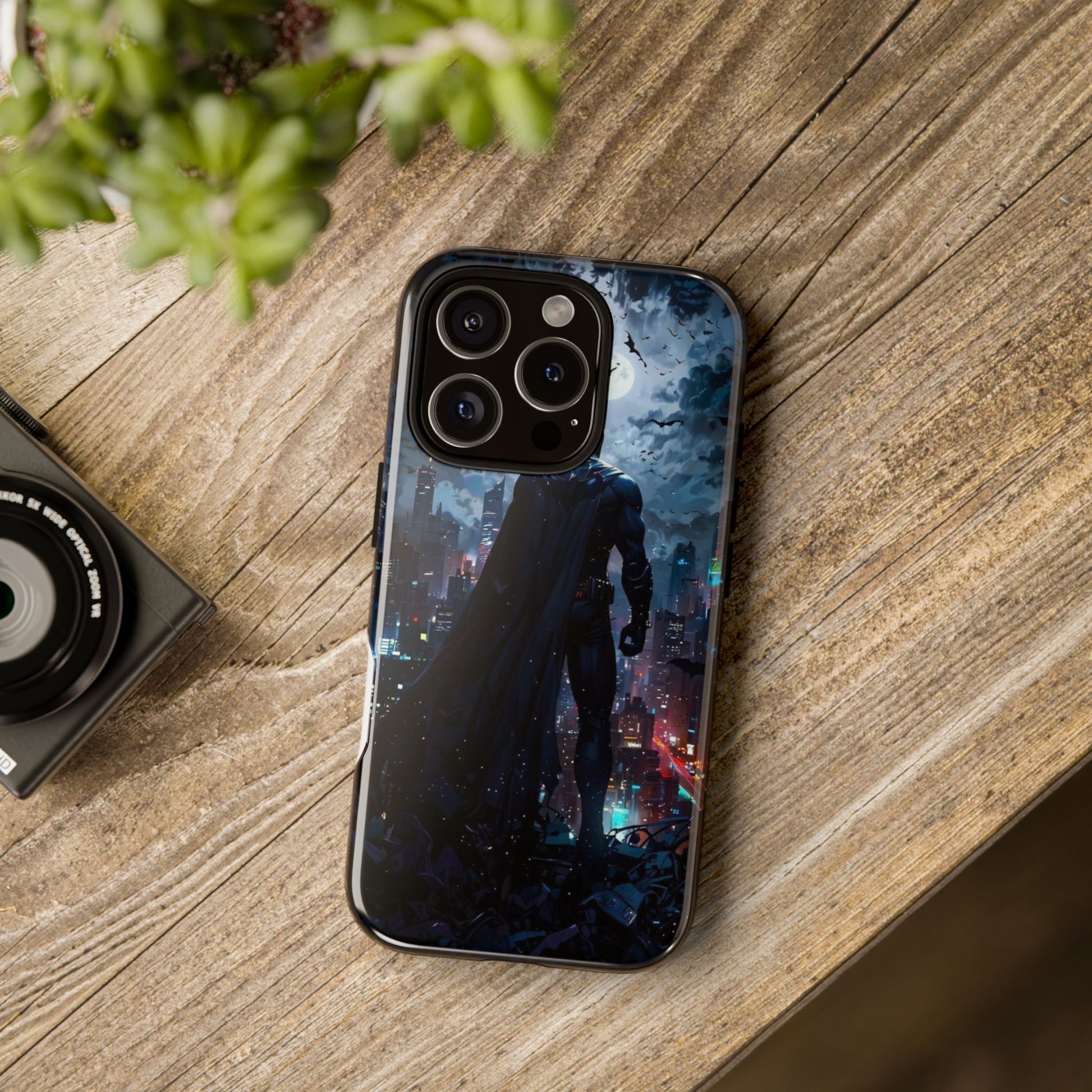 Gotham City Batman Tough Cases for iPhones, Samsung, and Pixel