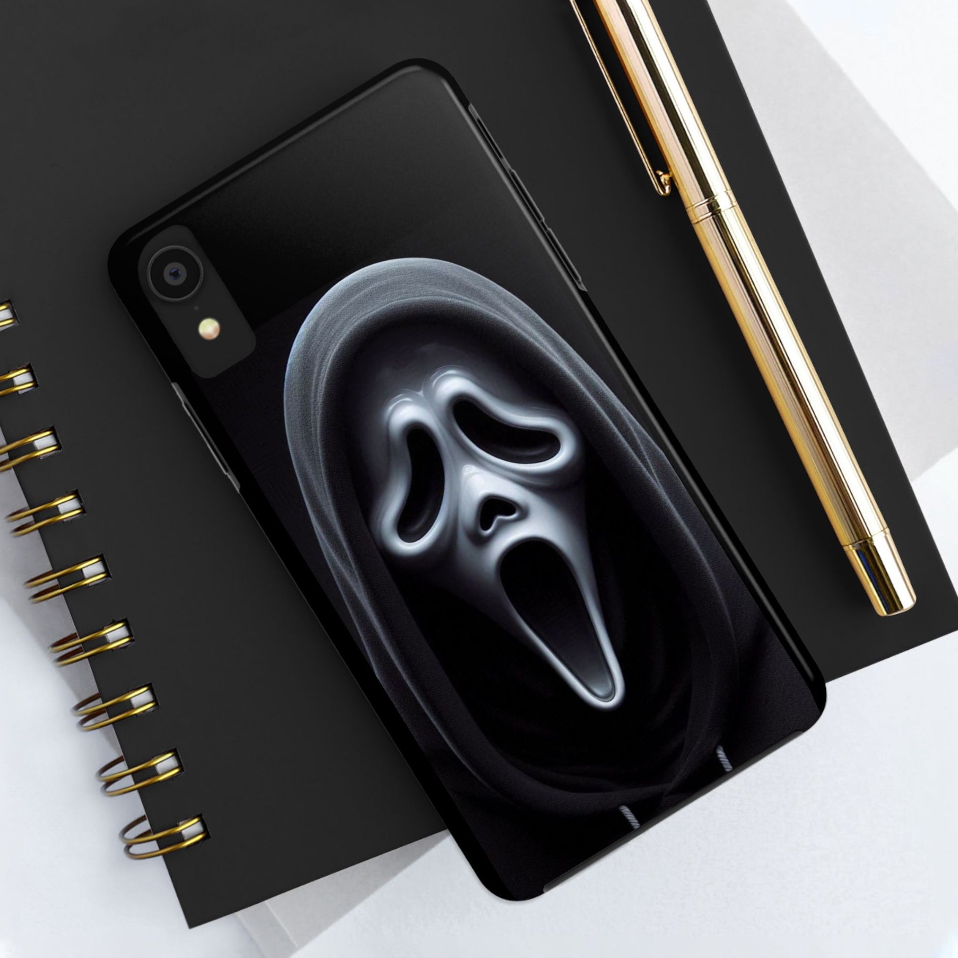 Ghostface Halloween Theme Phone Cases for iPhones & Samsung Phones