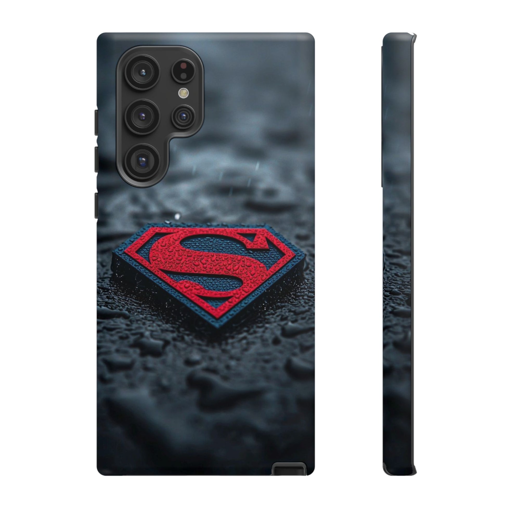 Superman Logo Tough Cases for iPhones, Samsung, and Pixel