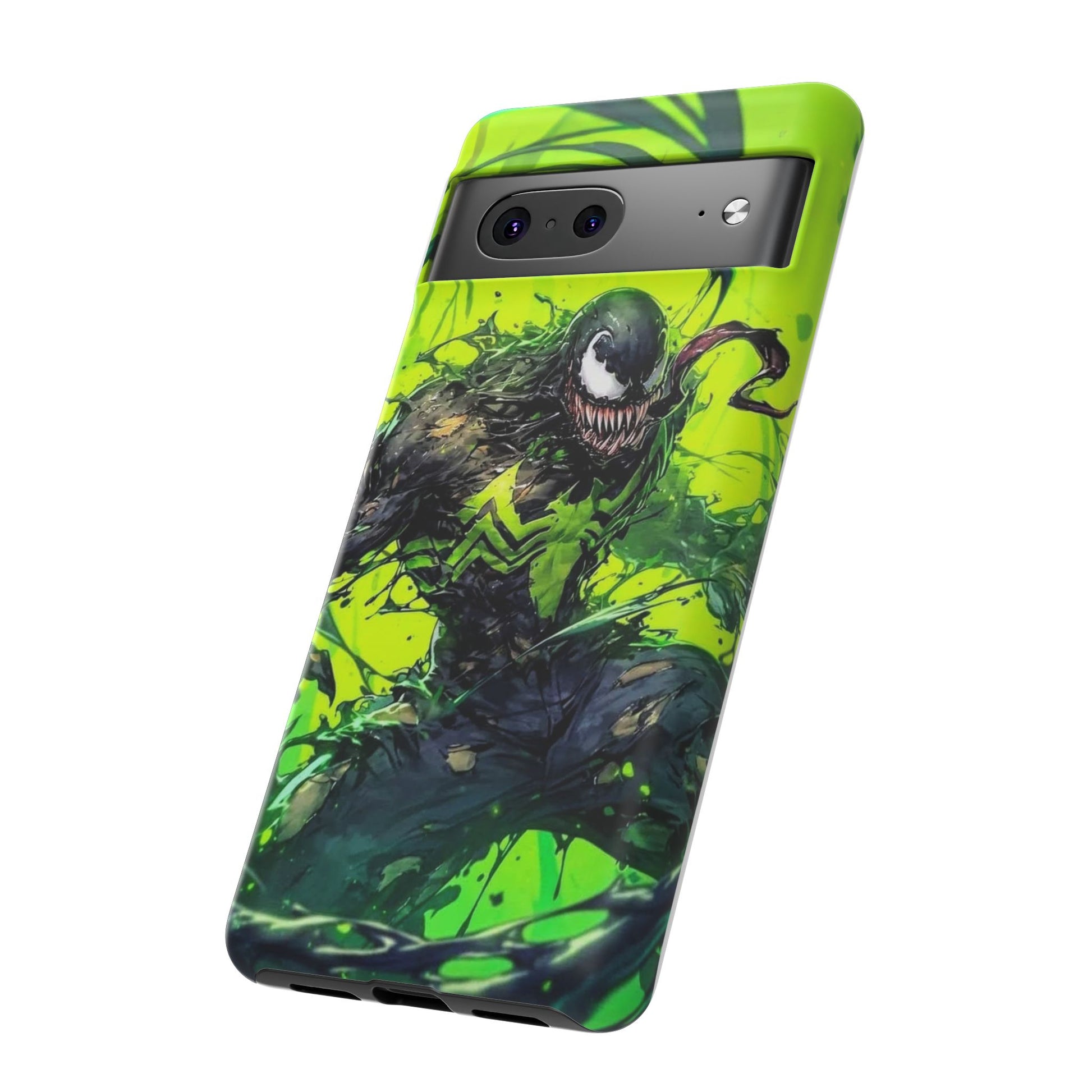 Evil Venom Phone Case, Tough Cases, Marvel Comics Phone for iPhones, Samsung, and Pixel