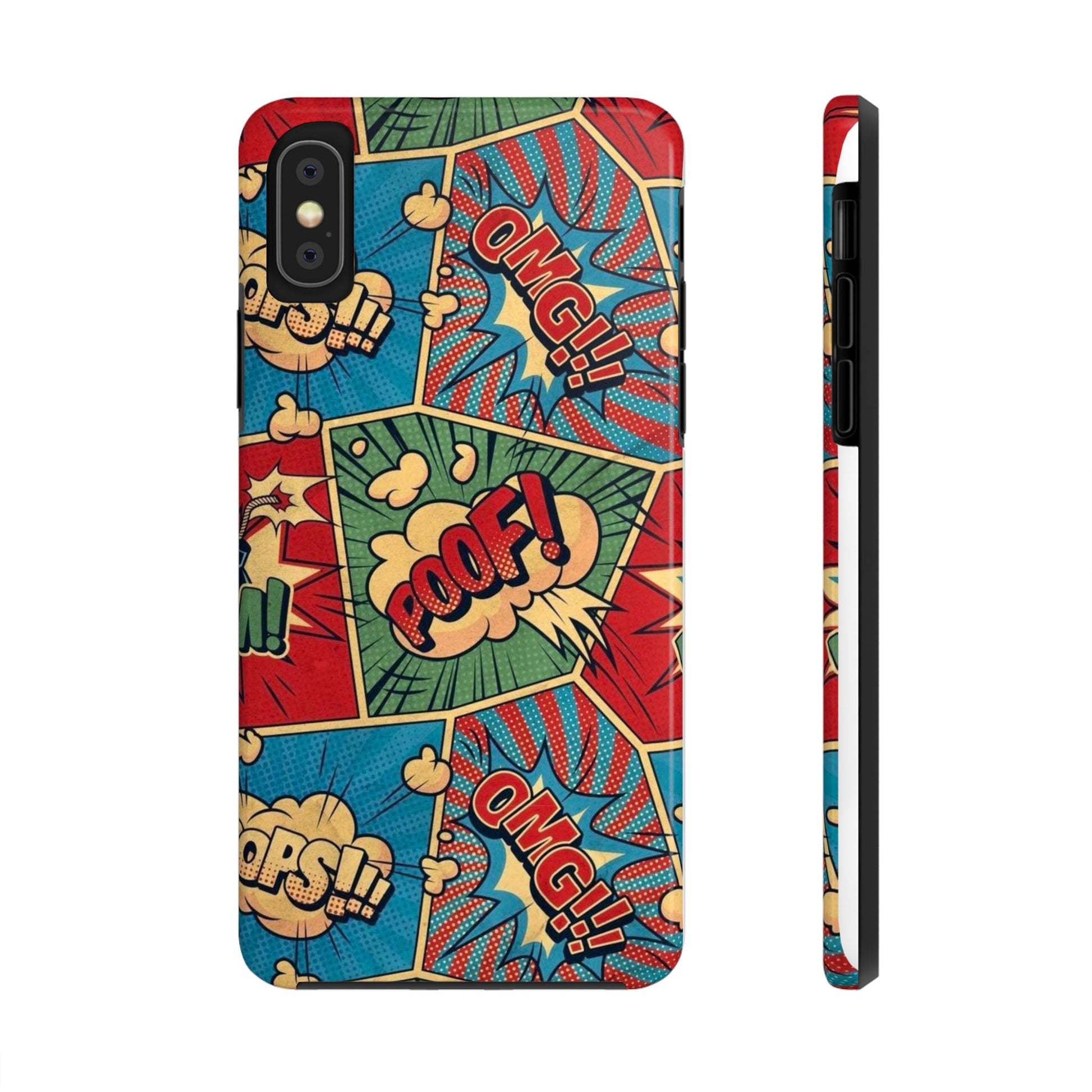 Comics Theme Tough Phone Cases for Iphones & Samsung Durable