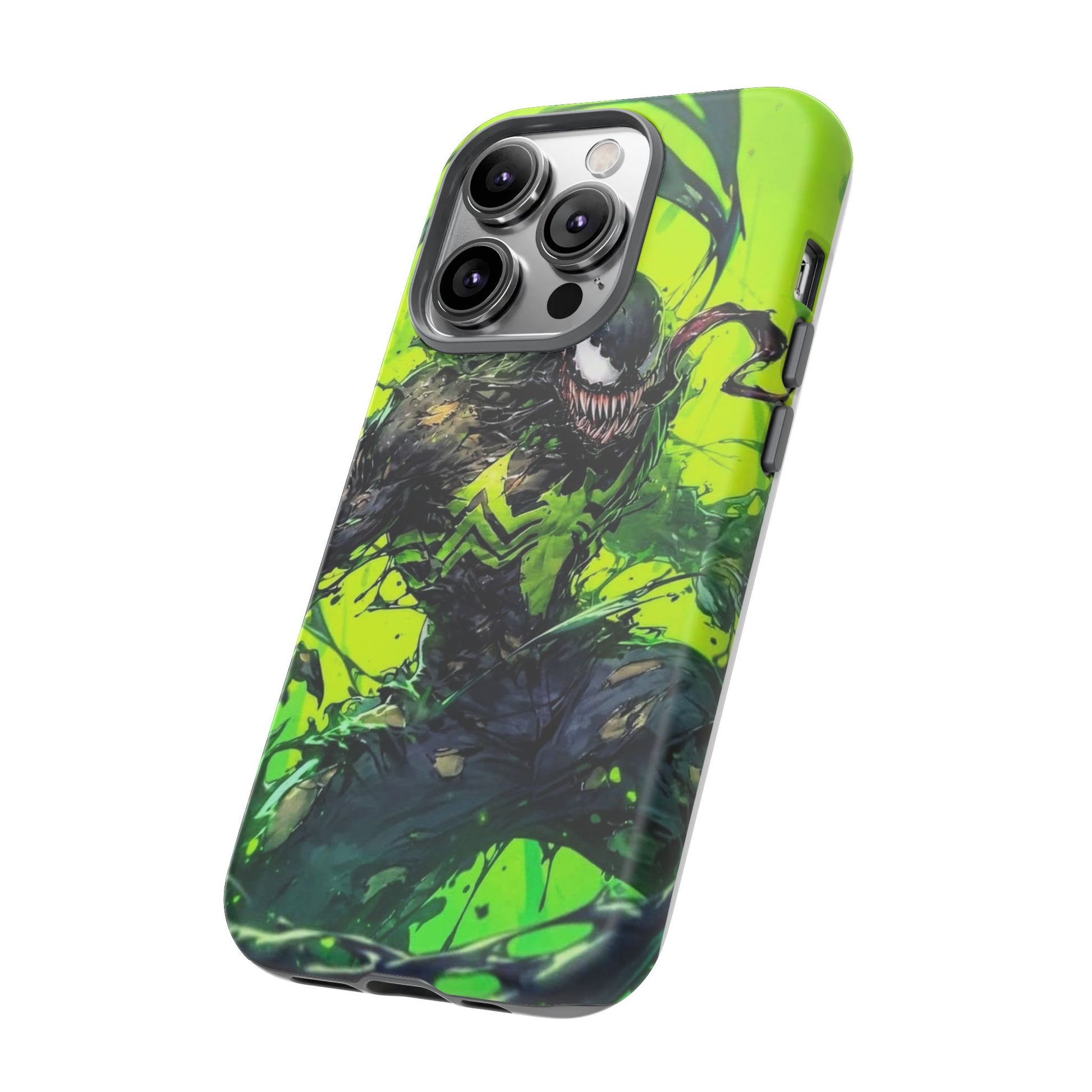 Evil Venom Phone Case, Tough Cases, Marvel Comics Phone for iPhones, Samsung, and Pixel