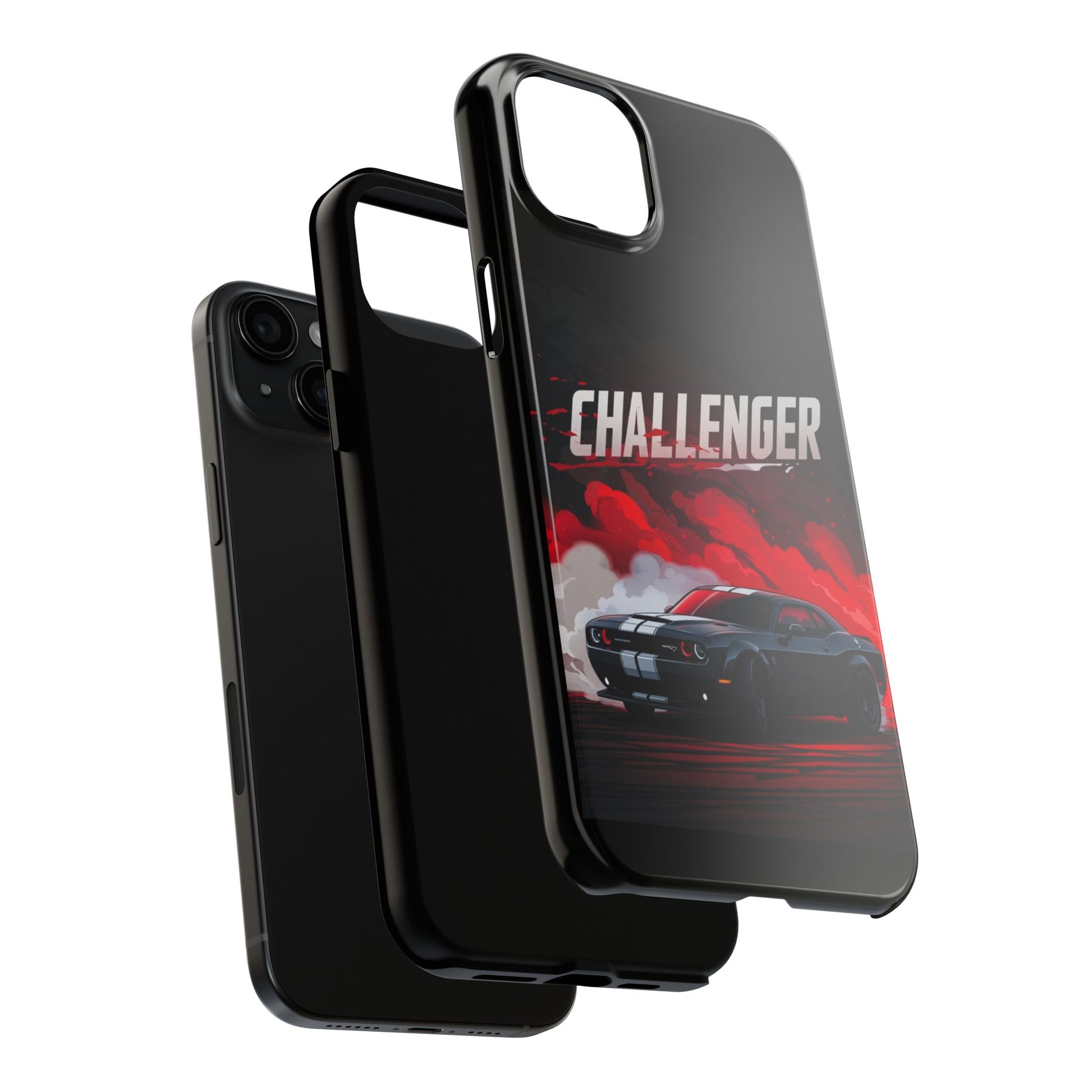 Dodge Challenger Muscle Car Hellcat Tough Phone Cases for Iphones & Samsung Phones Durable