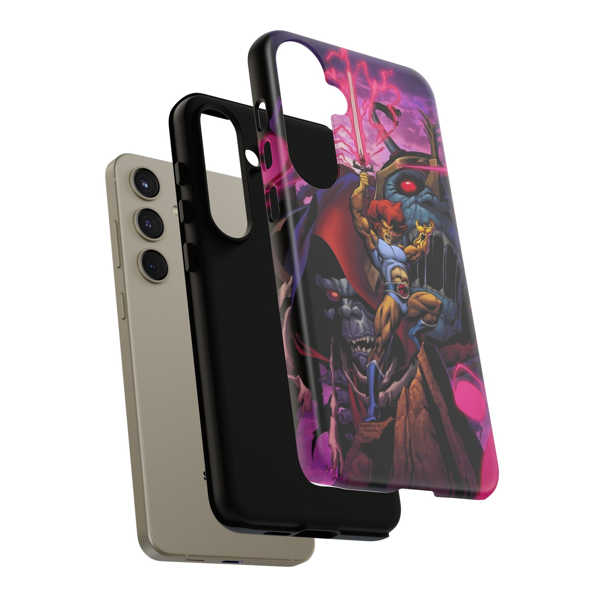 Thundercats Lion O x Mumra Tough Cases for iPhones, Samsung, and Pixel