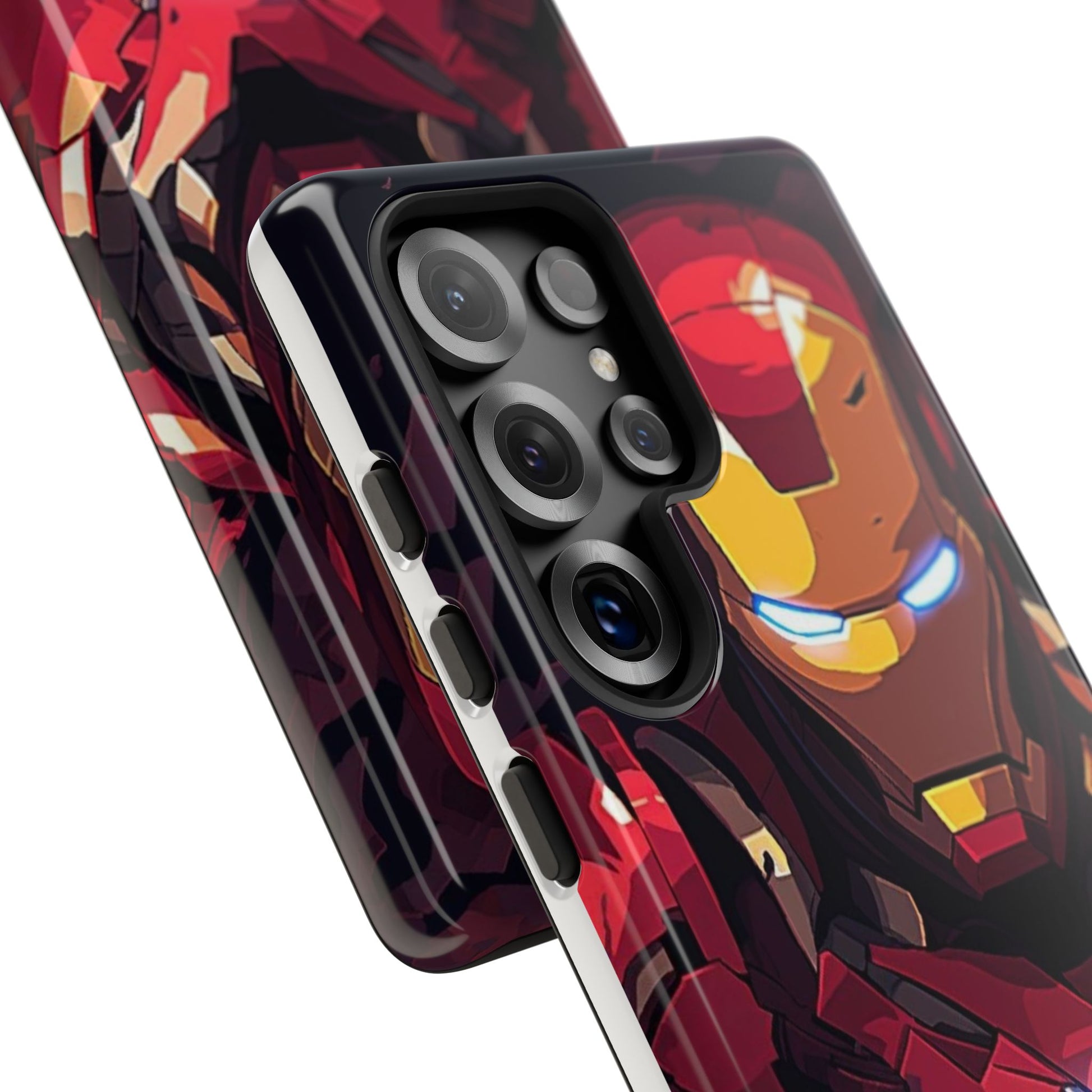 Invincible Iron Man Tough Cases for iPhones, Samsung, and Pixel