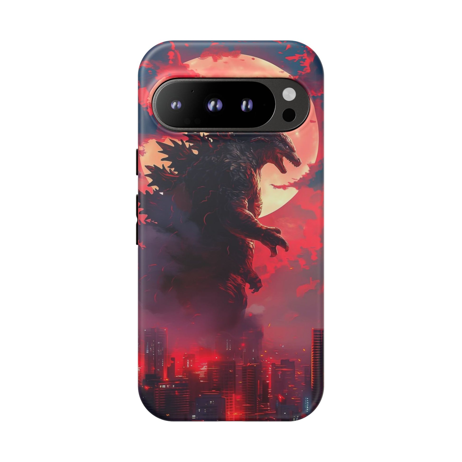 King of Monsters Godzilla Tough Phone Cases for iPhones, Samsung, and Pixel