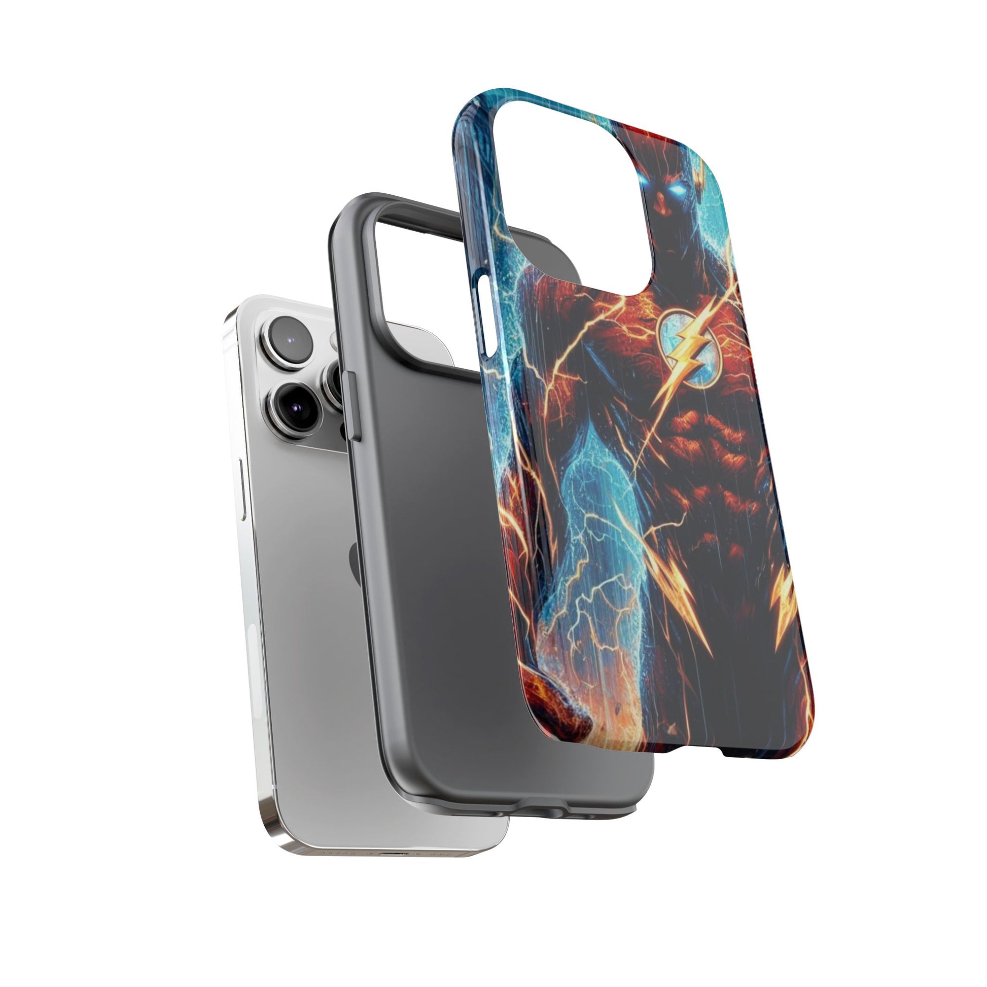 DC Comics The Flash Phone Case, Tough Cases for iPhones, Samsung, and Pixel