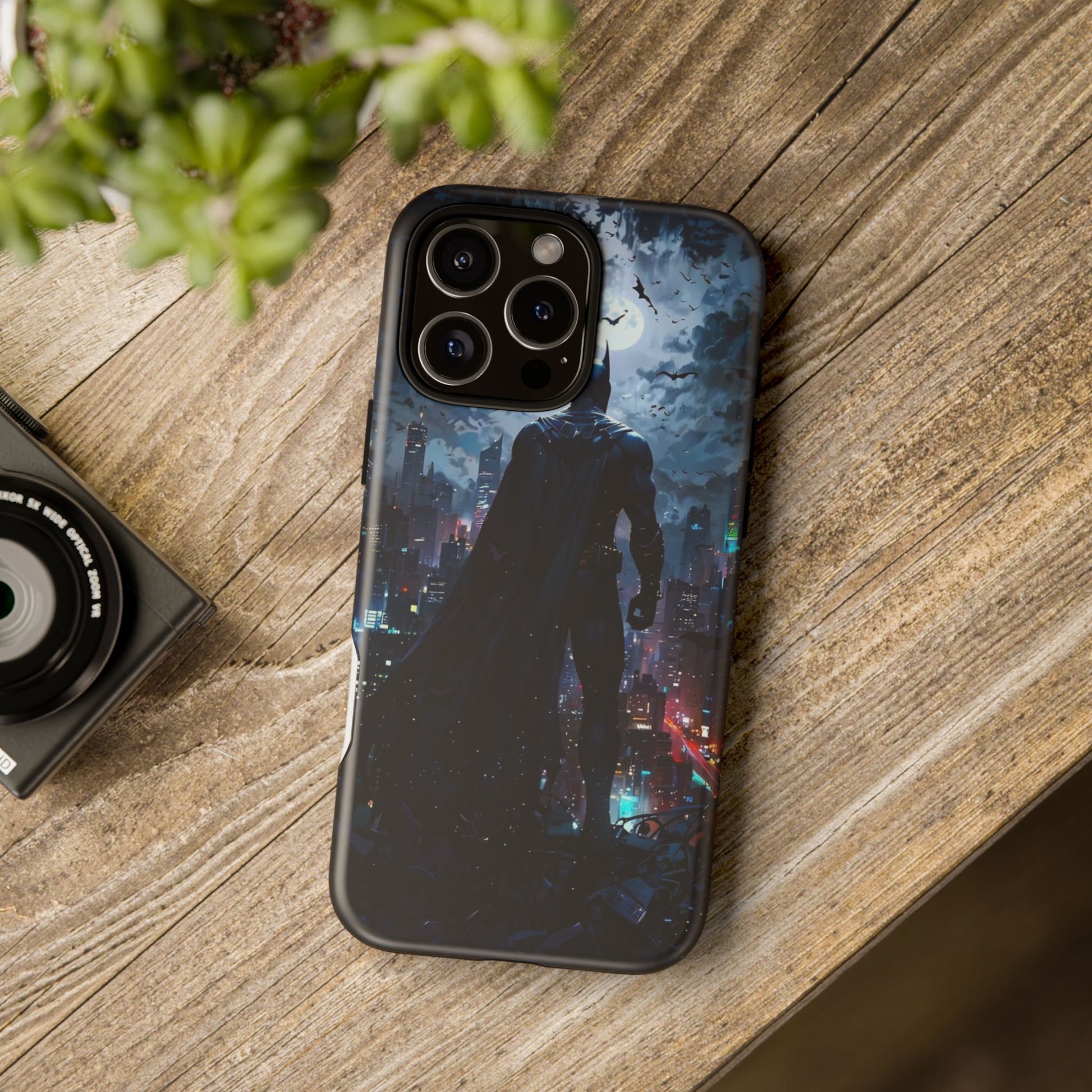 Gotham City Batman Tough Cases for iPhones, Samsung, and Pixel