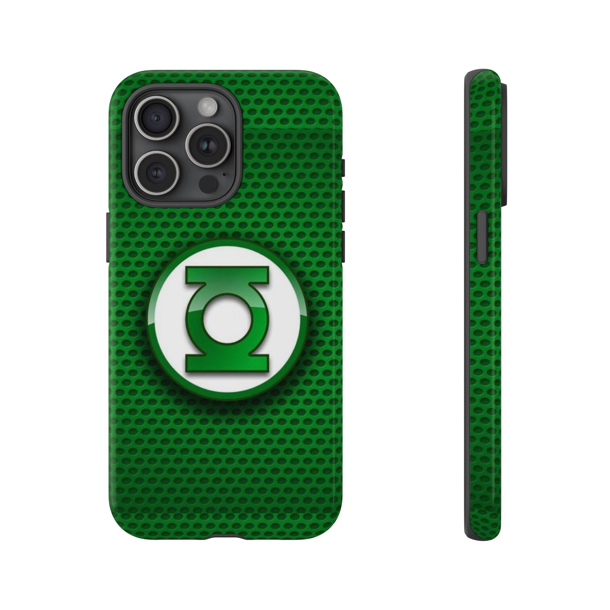 Green Lantern Logo Phone Case, Tough Cases, DC Case for iPhones, Samsung, and Pixel