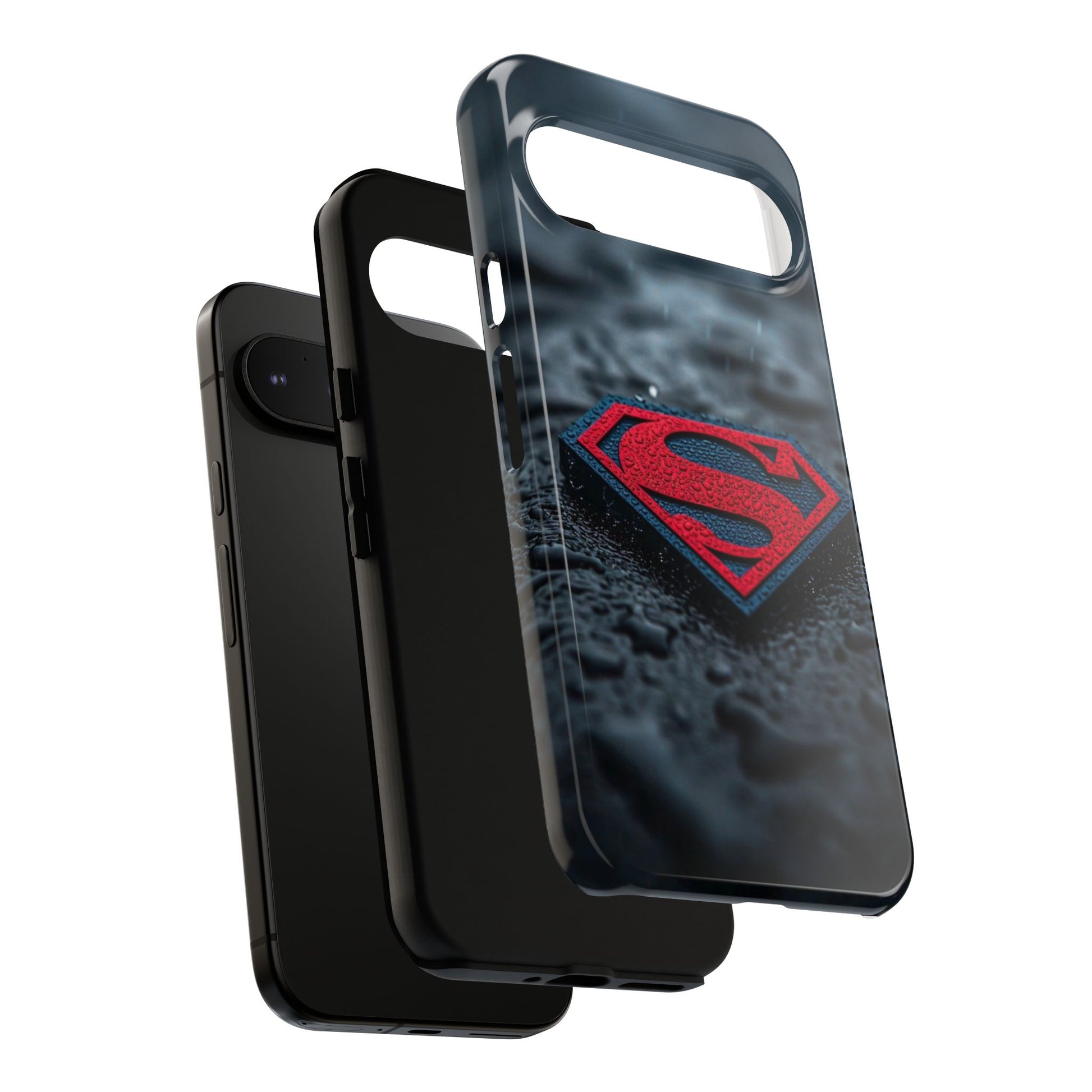 Superman Logo Tough Cases for iPhones, Samsung, and Pixel