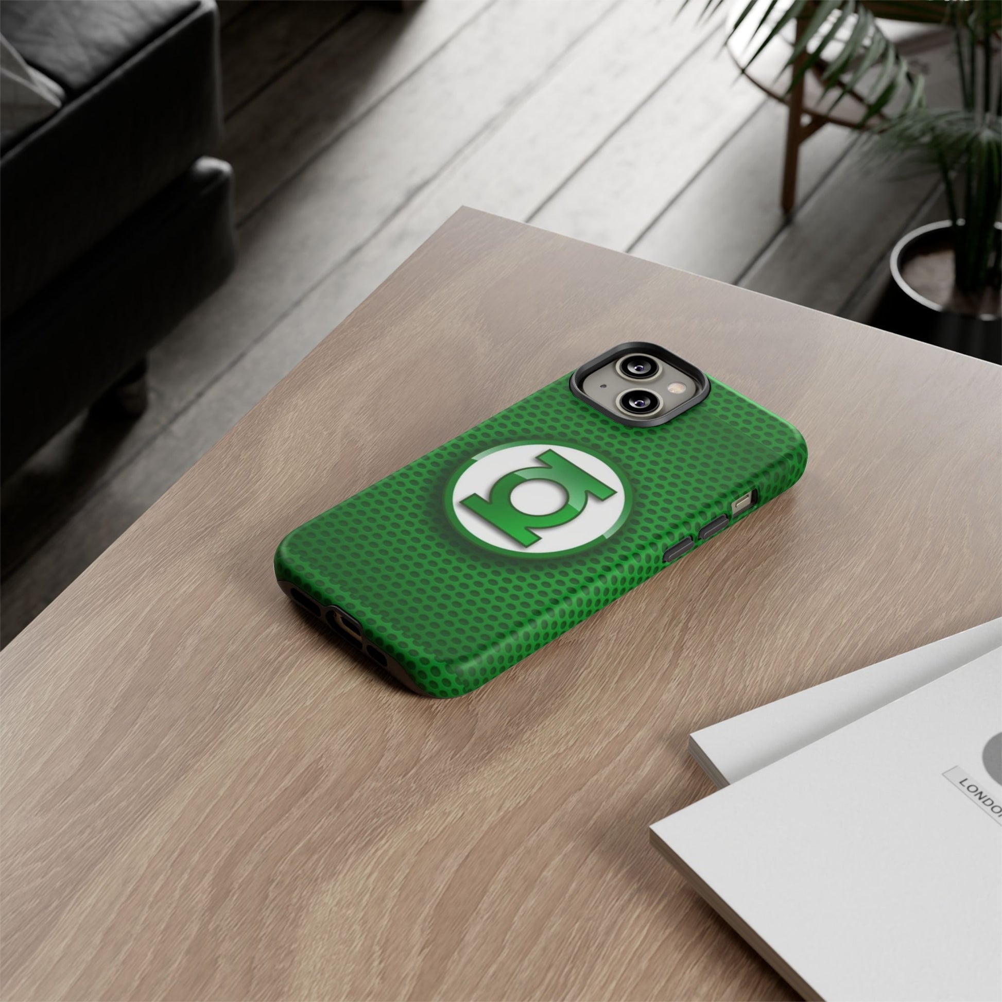Green Lantern Logo Phone Case, Tough Cases, DC Case for iPhones, Samsung, and Pixel