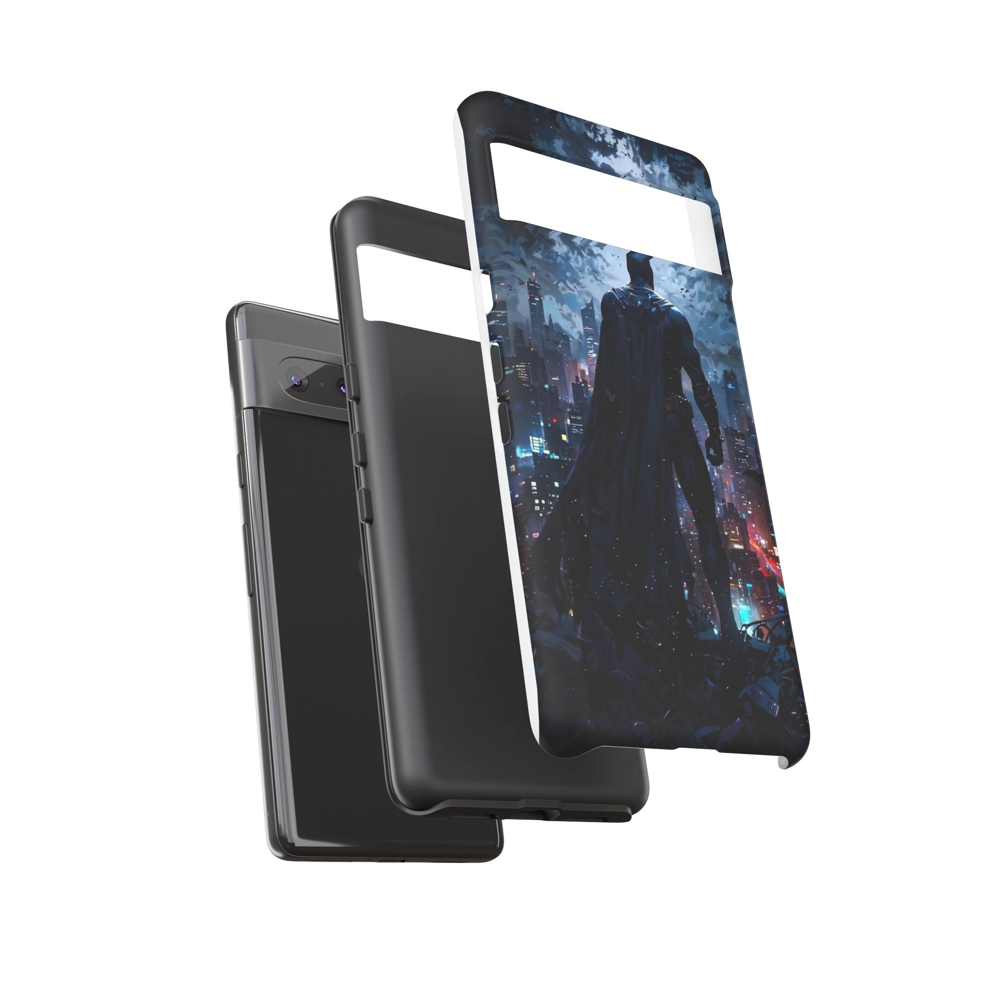 Gotham City Batman Tough Cases for iPhones, Samsung, and Pixel