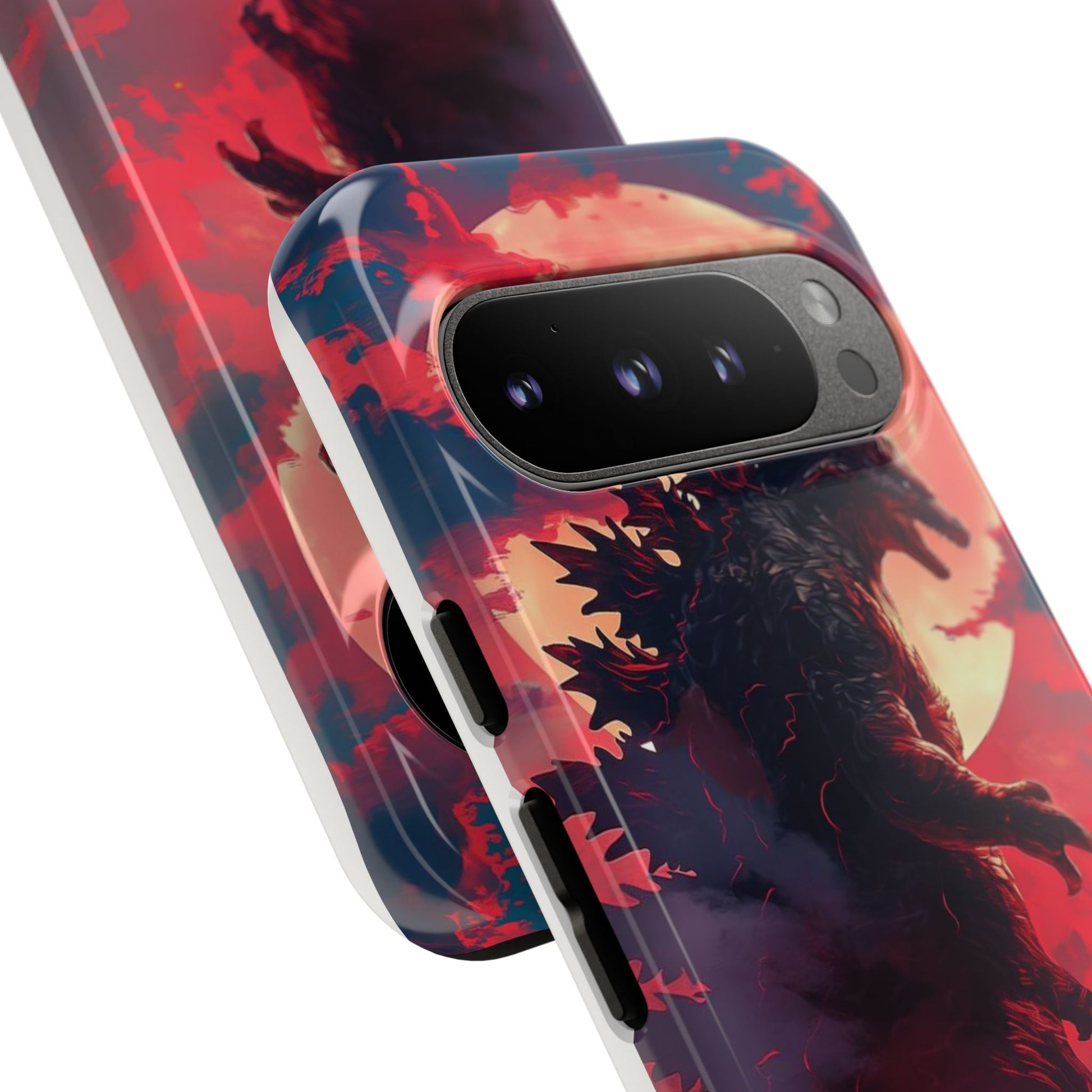 King of Monsters Godzilla Tough Phone Cases for iPhones, Samsung, and Pixel