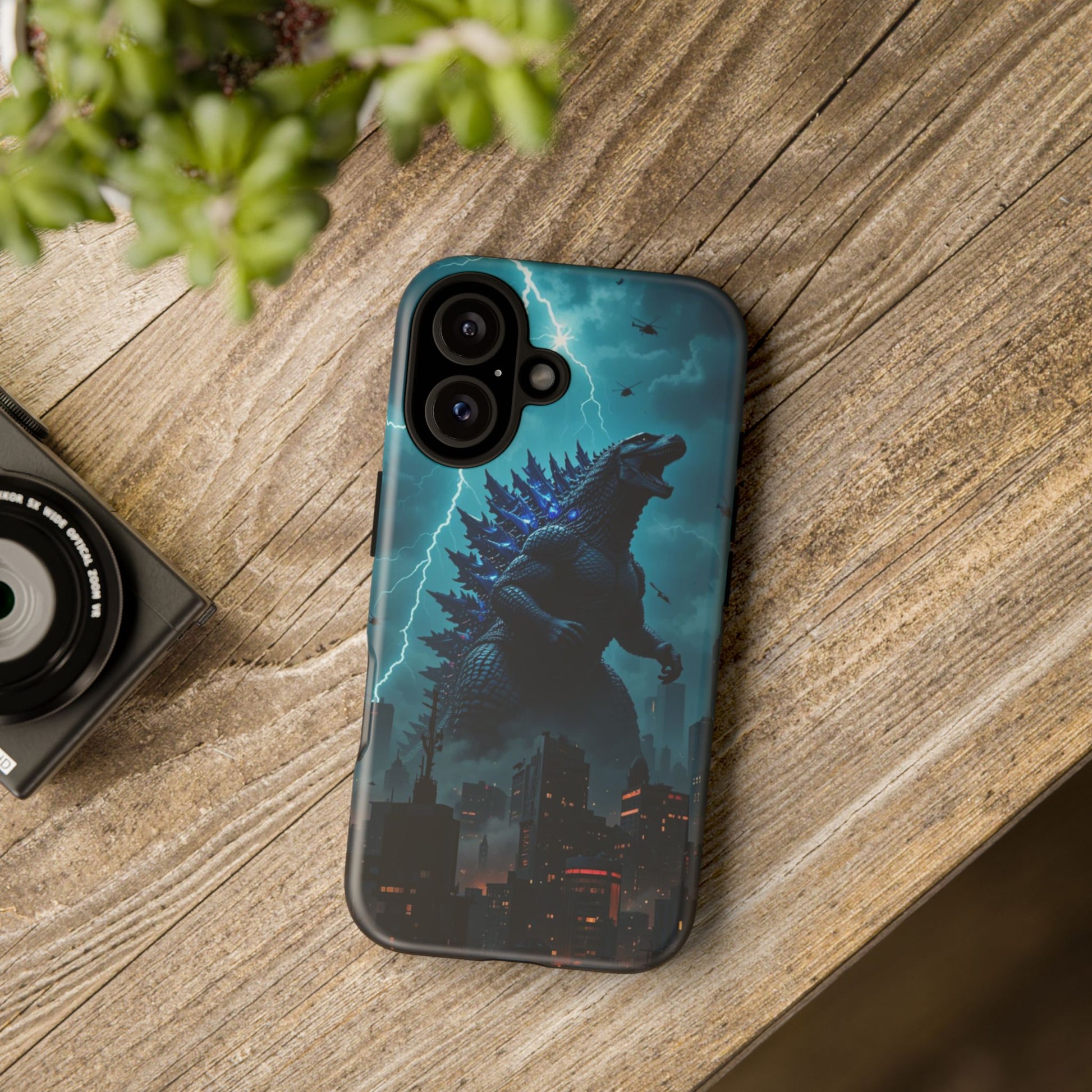 Godzilla Phone Case, Tough Cases for iPhones, Samsung, and Pixel