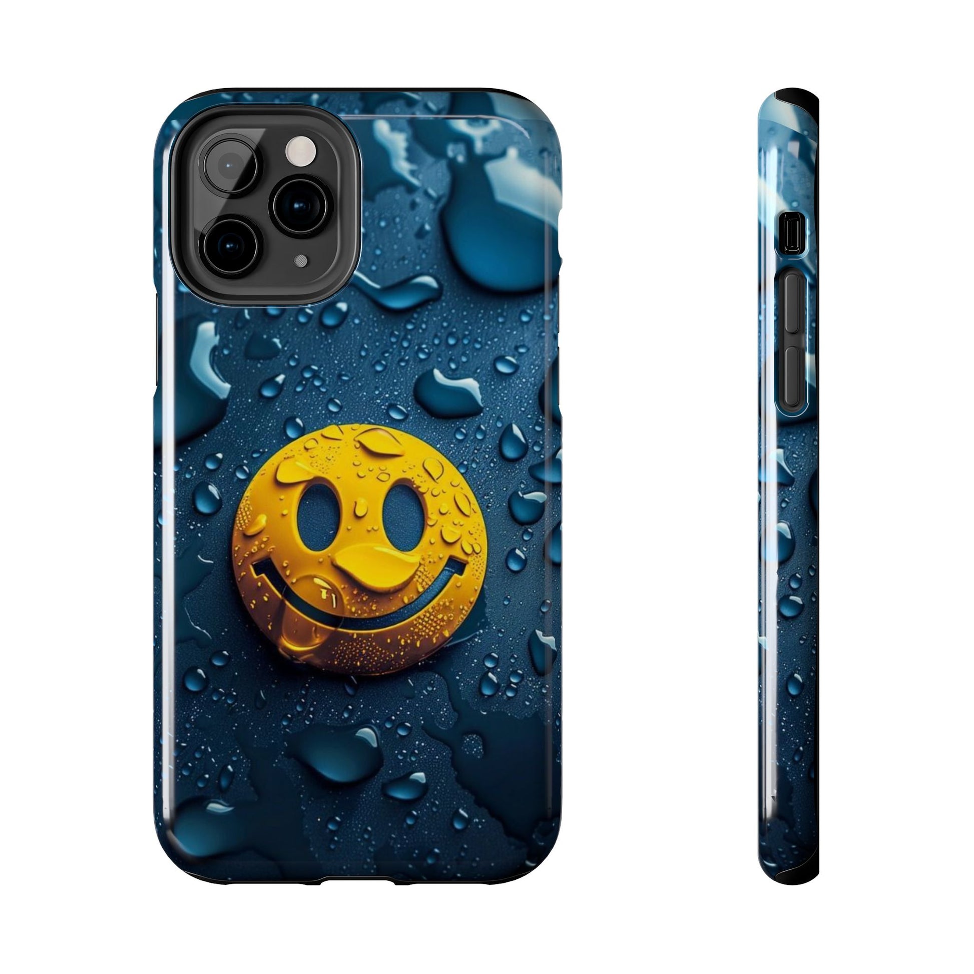 Be Happy Smiley Face Phone Cases for iPhones & Samsung Phones