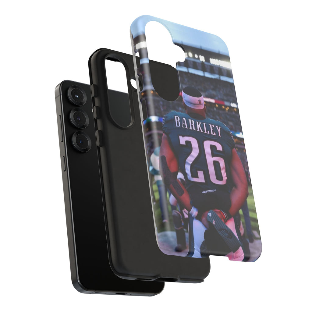 Eagles Football Saquon Barkley Tough Cases for iPhones, Samsung, and Pixel